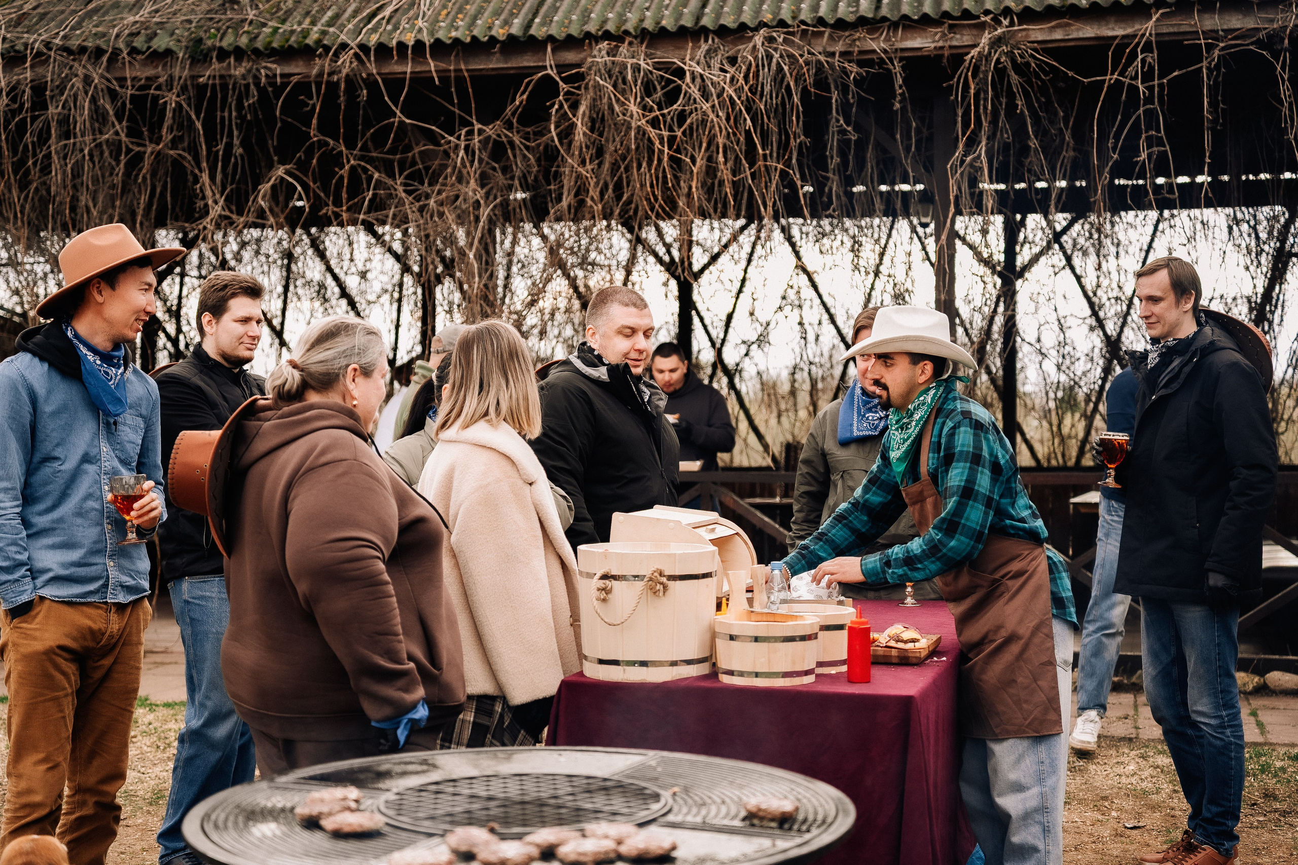 Фотосъемка мероприятия в ранчо Аванпост. Свадебный и семейный фотограф в Москве и МО Геннадий Туманцев