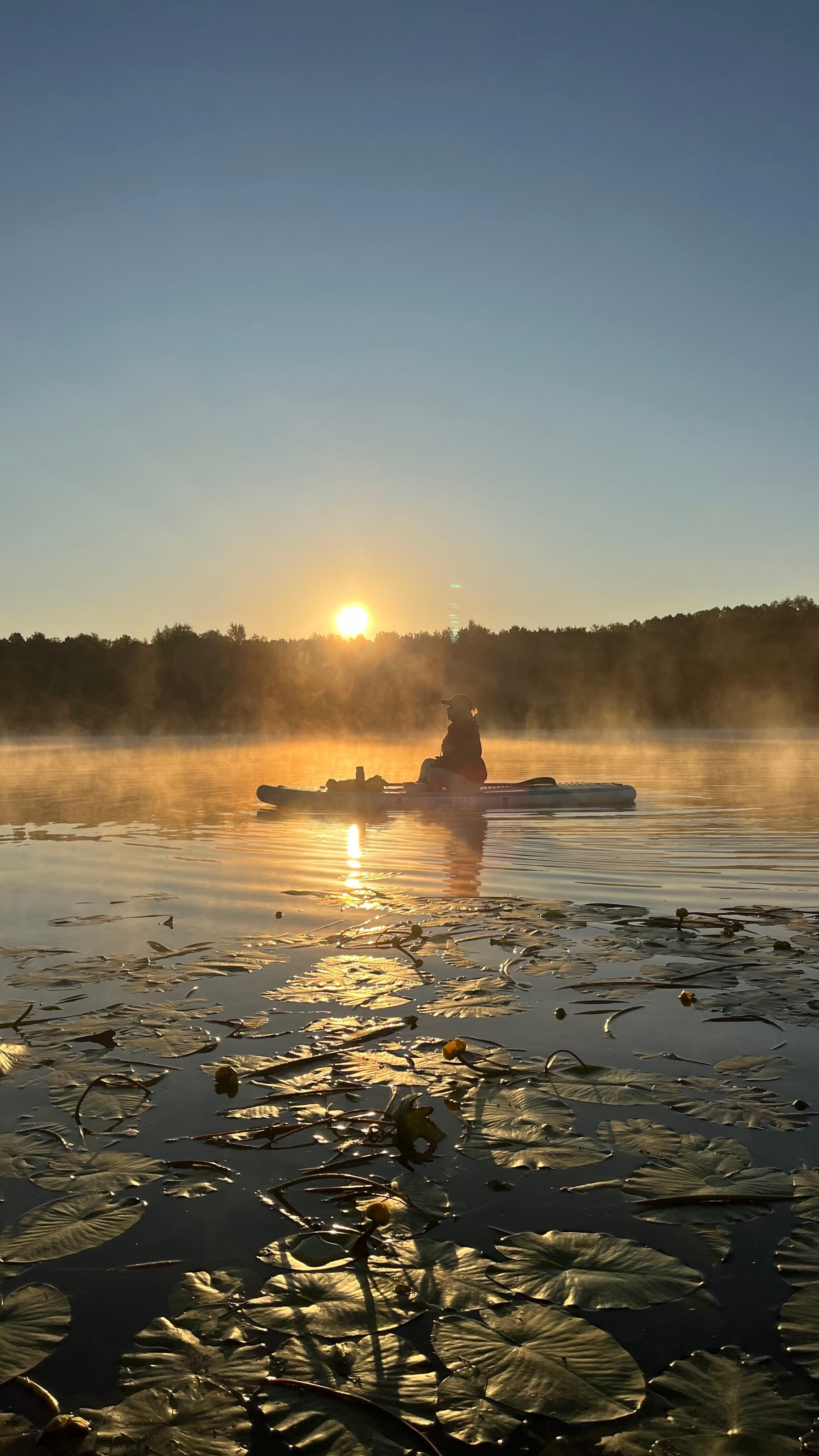 Рассветы на сапбордах в Уфе
