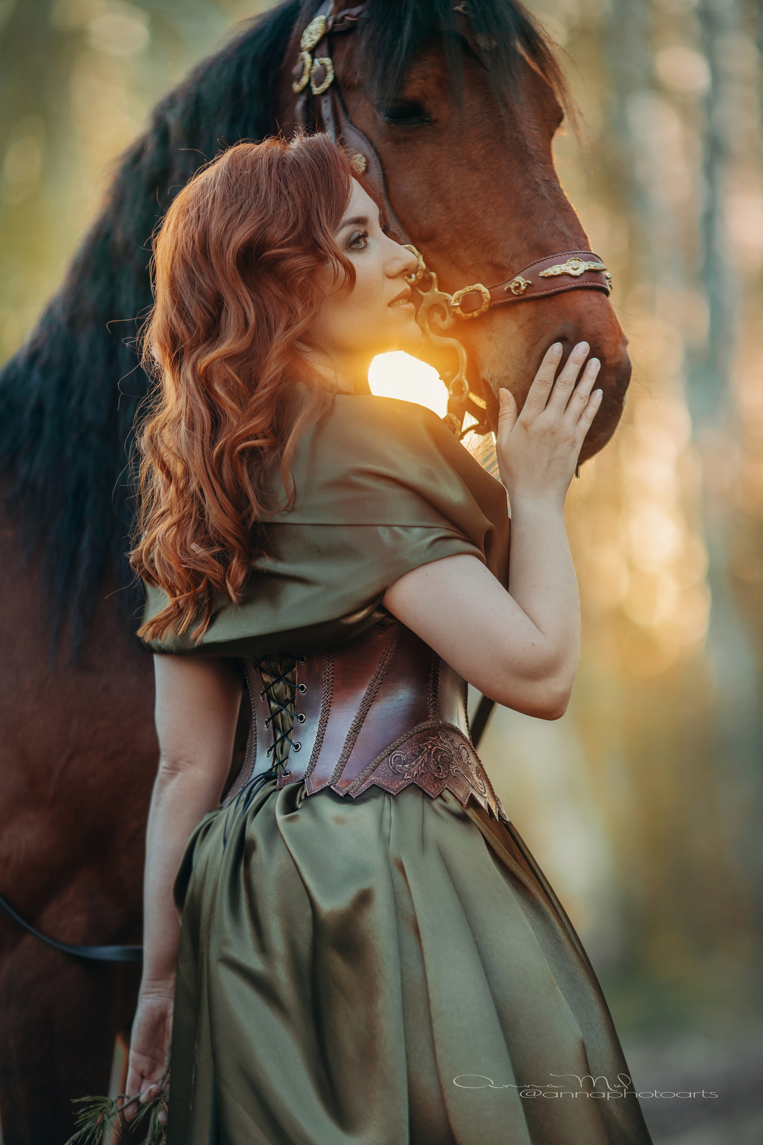 Яна и Талисман. Анна Молчанова конный фотограф в Тюмени | фотосессии с лошадьми Тюмень