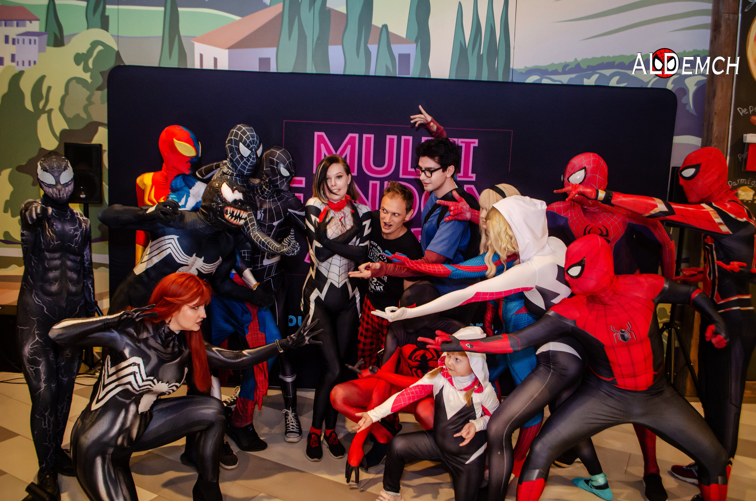 Фотосессия на Дне рождения Человека-Паука в Москве