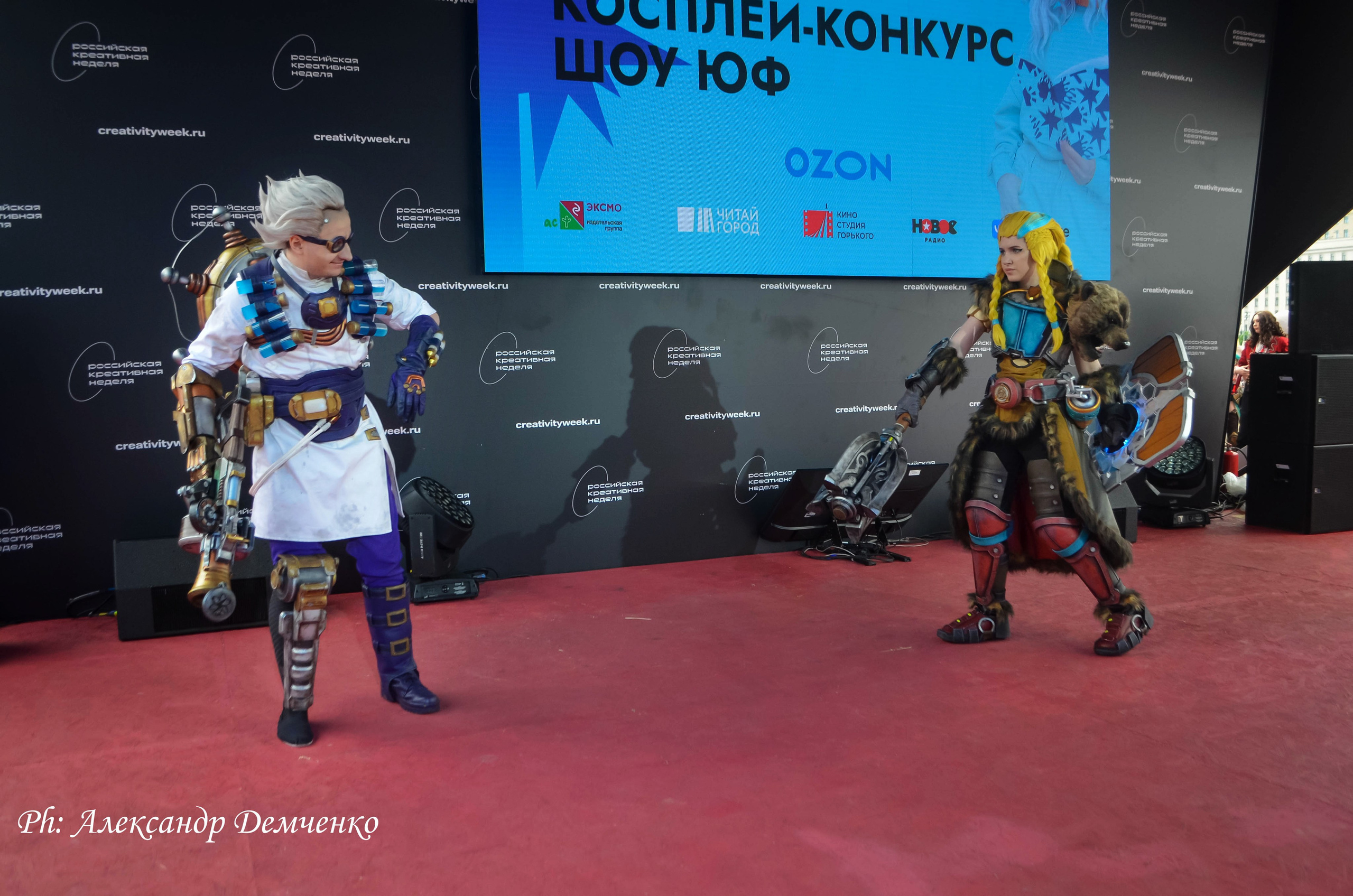 Фотосессия в Парке Горького на Лидеры молодого контента