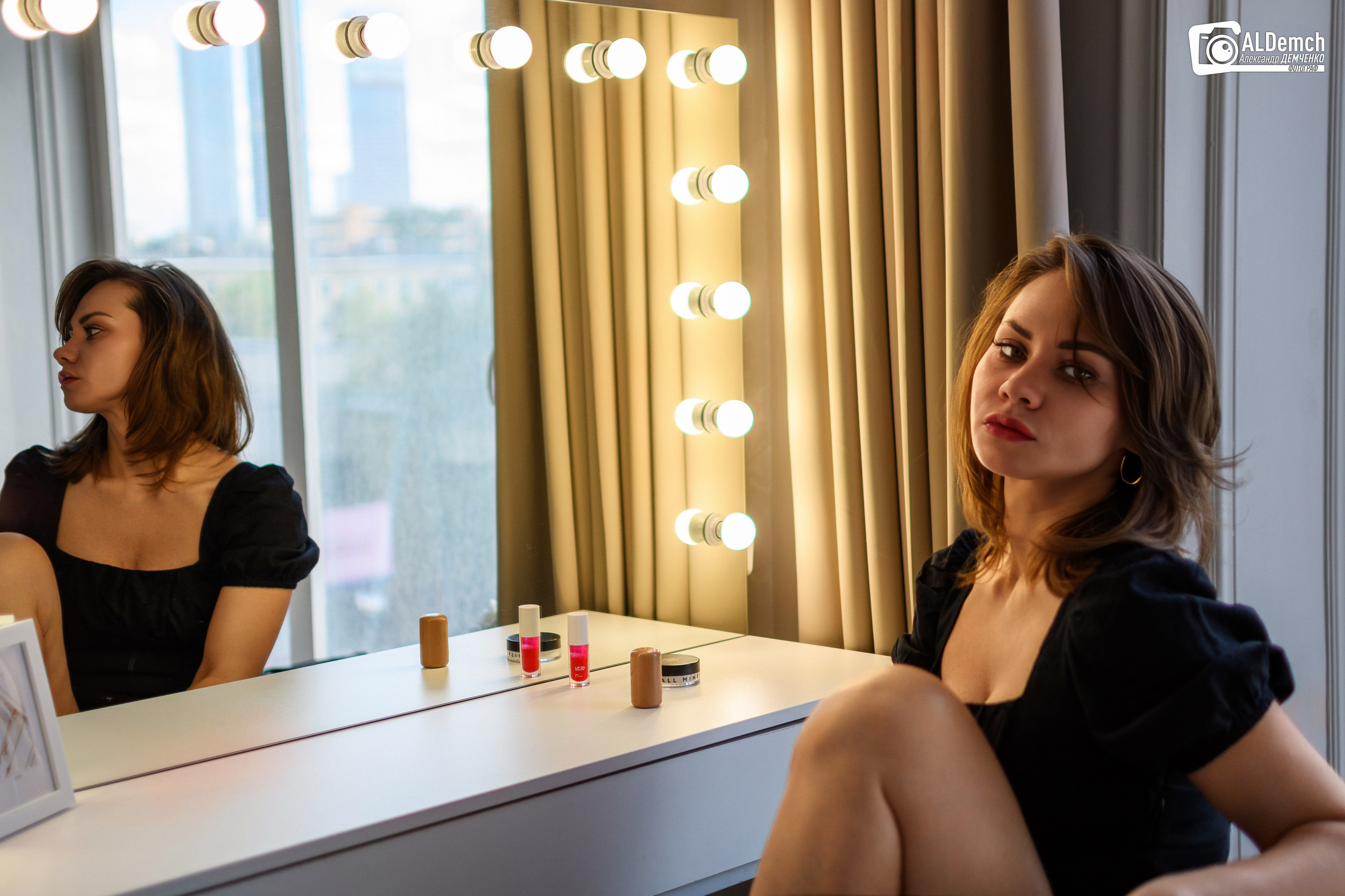 Референсы для фотосессии девушки в нижнем белье в фотостудии