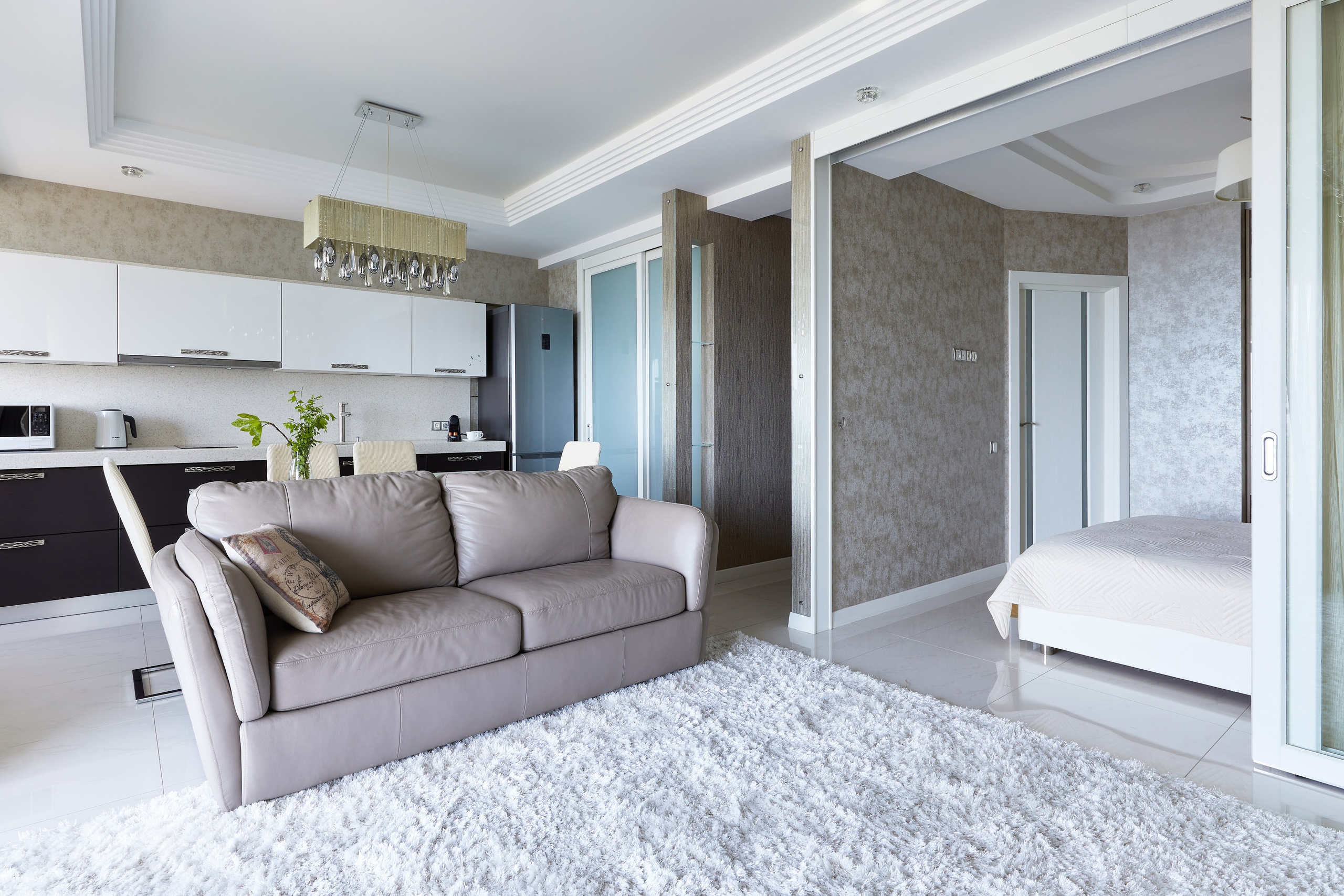 1-КОМНАТНАЯ НА ПЕРВОМАЙСКОЙ. Интерьерный фотограф в Сочи Анисимова Ольга