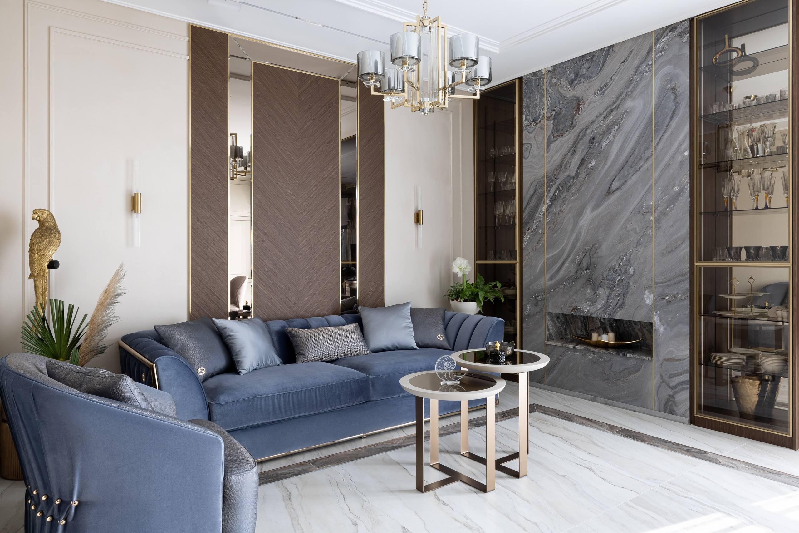 Интерьер частного дома, дизайнер Евгения Тисленко