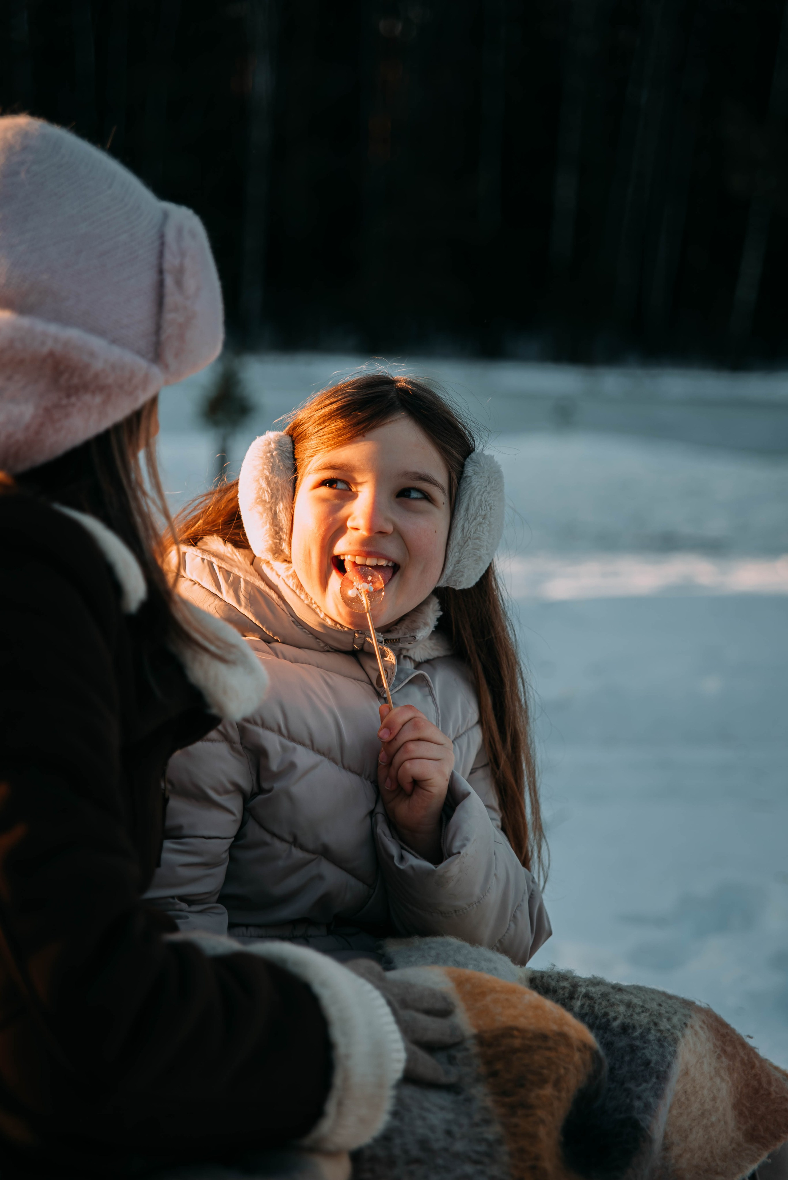 Зима. Леся Власова. Семейный Lifestyle фотограф в Москве
