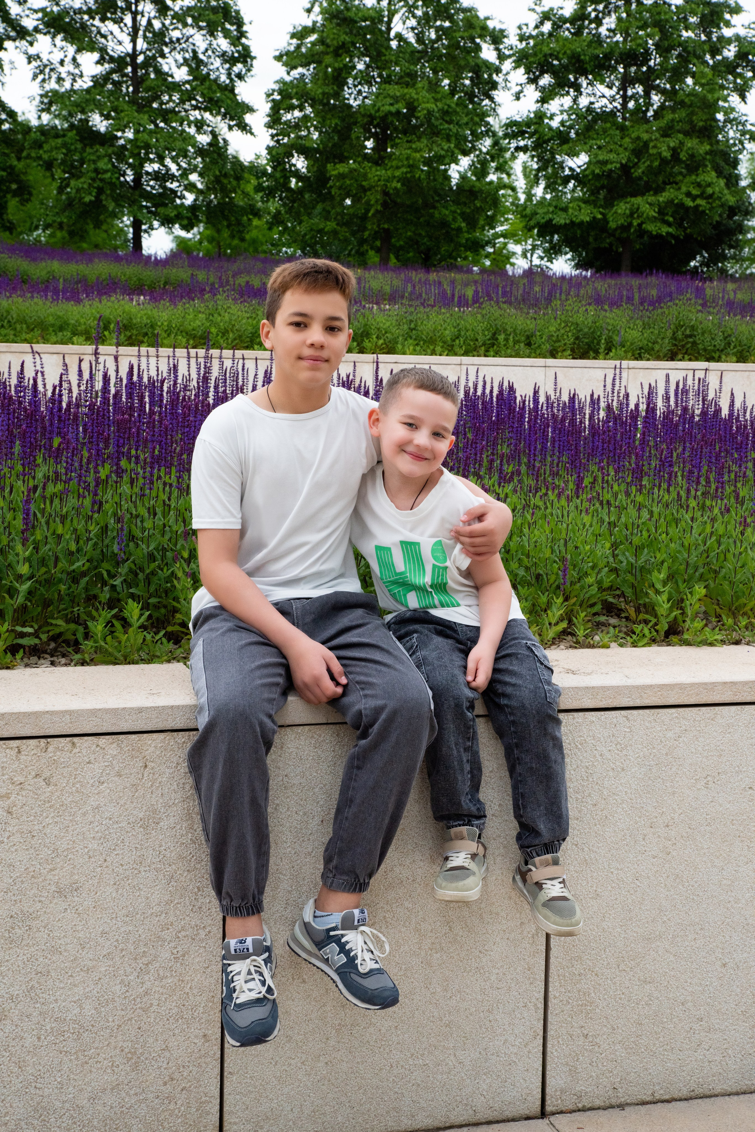 Семья Ирины в парке Галицкого. Фотограф в Краснодаре Анна Карелина