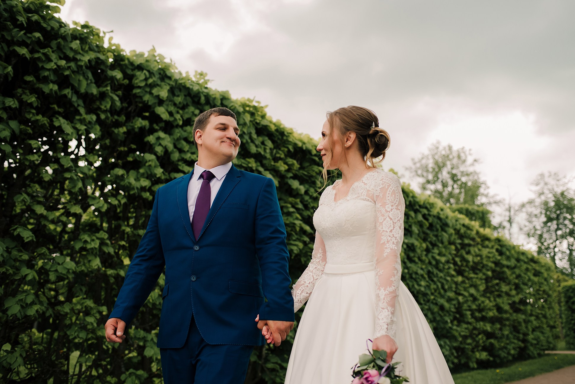 Екатерина и Степан. Свадьба для двоих. Екатерининский — Витебский — Михайловский. Семейный и Свадебный фотограф. Санкт-Петербург. Пушкин