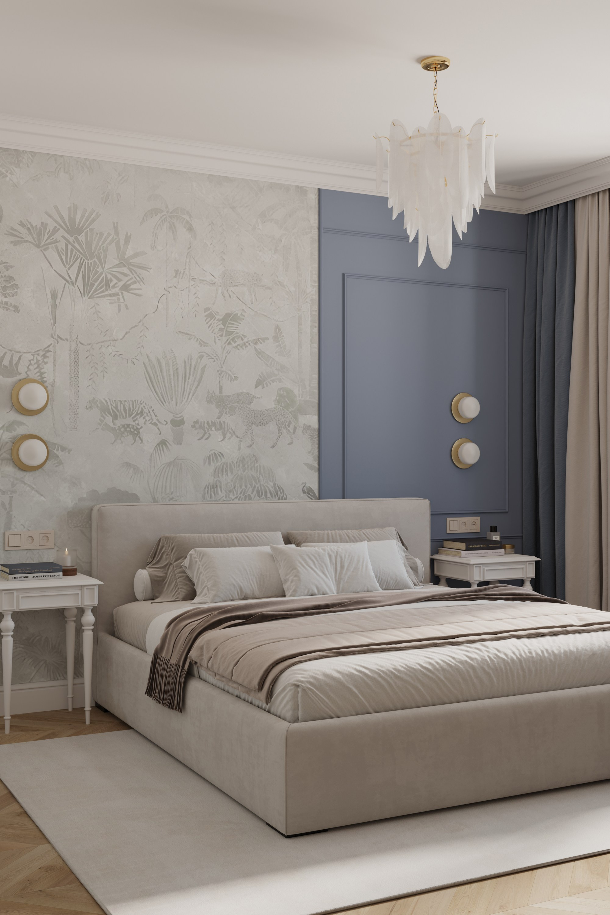 Дом 320 м² для большой семьи в Парижском стиле🤍