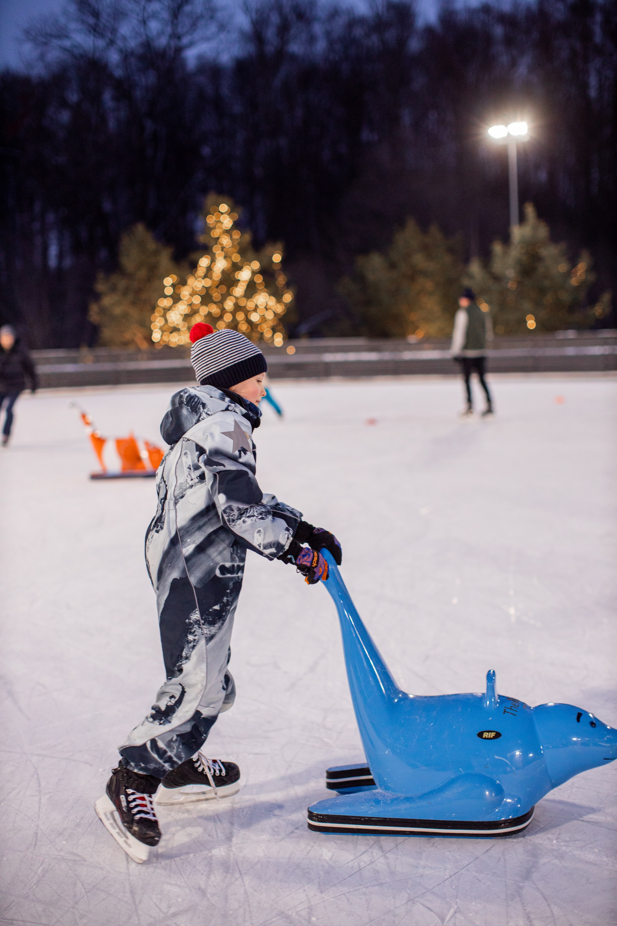 Каток The Rink. Семейный и детский фотограф в Москве Кузьмина Мария