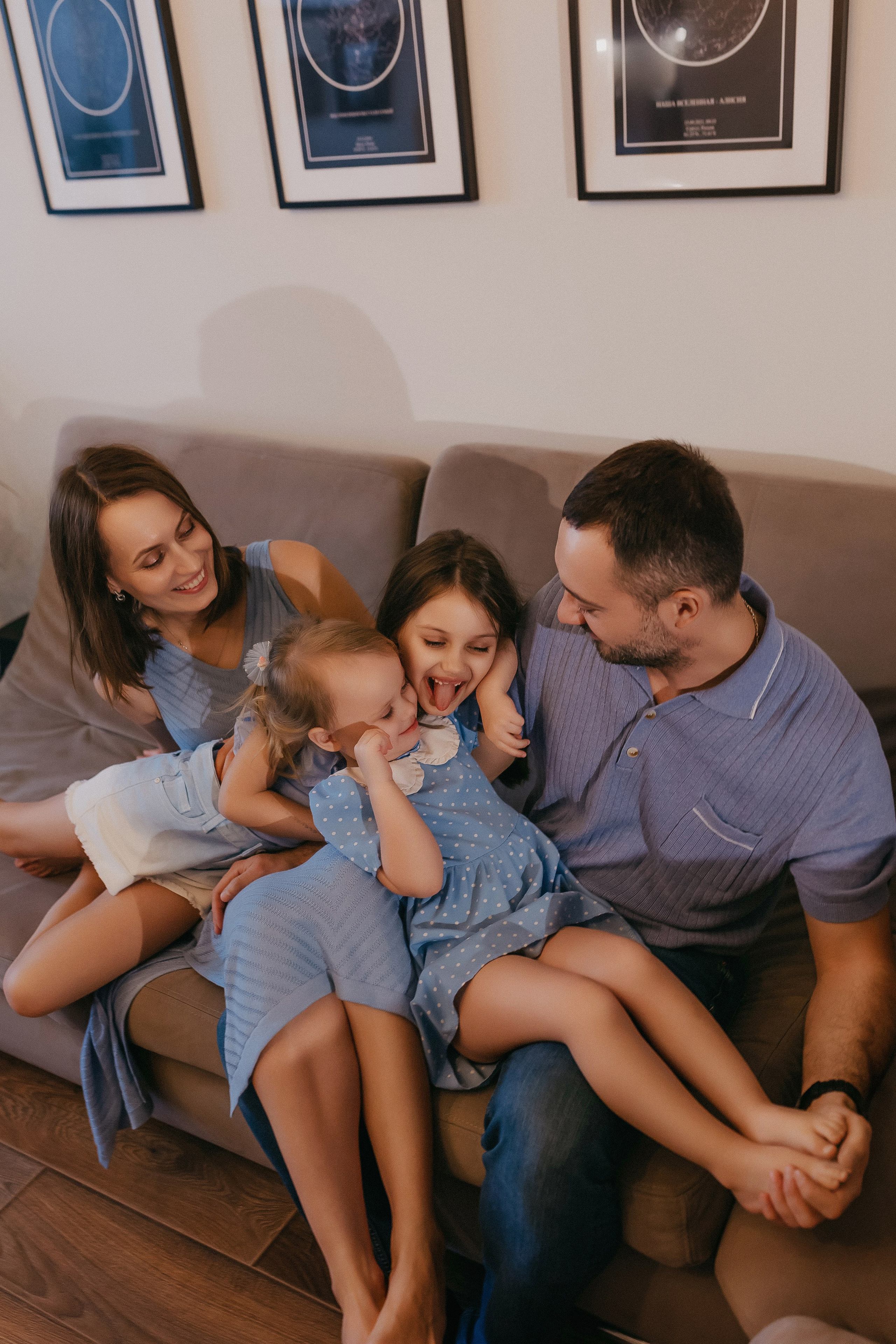 Семья Анны 🎄. Семейный фотограф в Сургуте