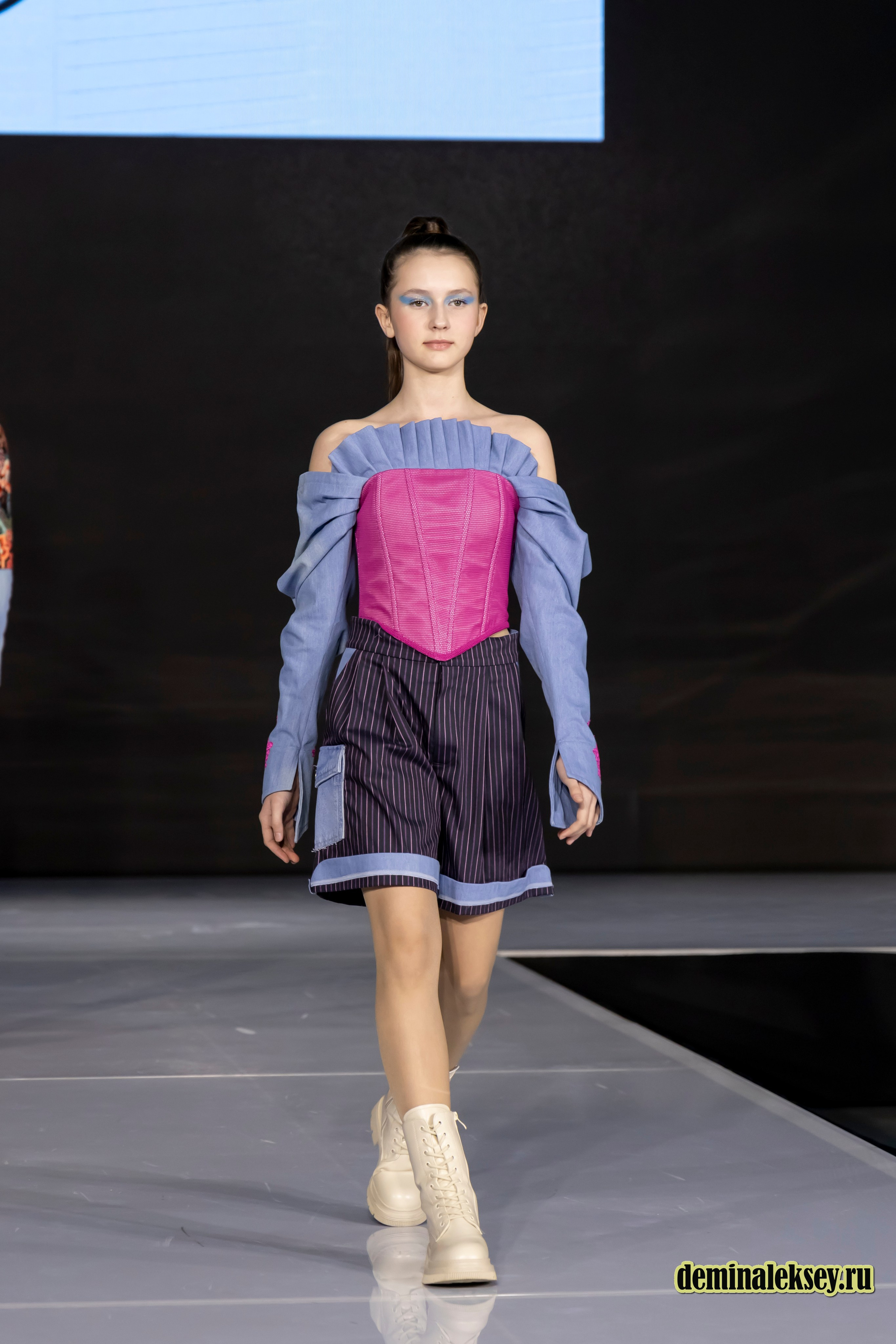 Показ бренда Mirafame на выставке Уникальная Россия 2025. Репортажный, семейный и студийный фотограф в Москве Демин Алексей