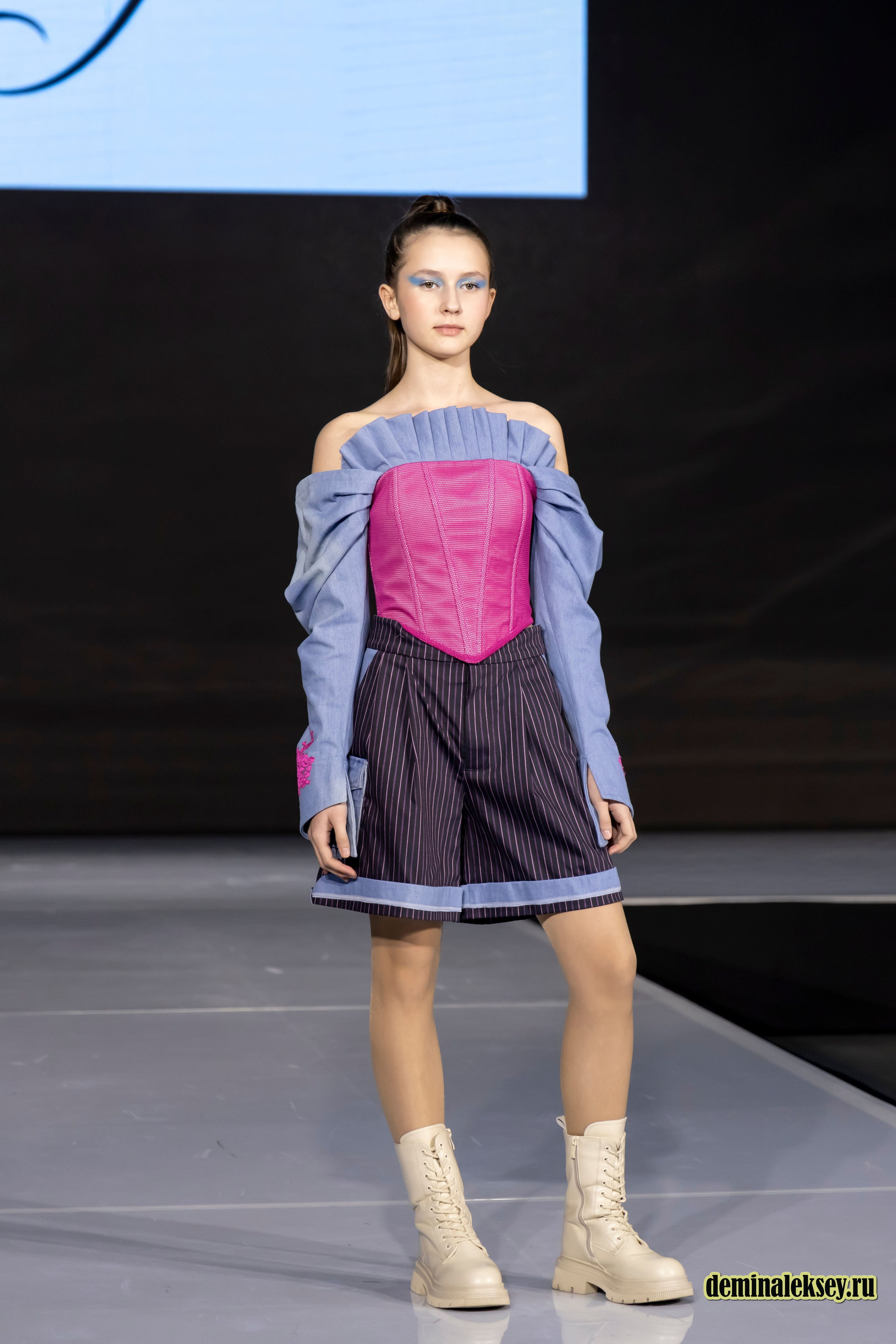 Показ бренда Mirafame на выставке Уникальная Россия 2025. Репортажный, семейный и студийный фотограф в Москве Демин Алексей