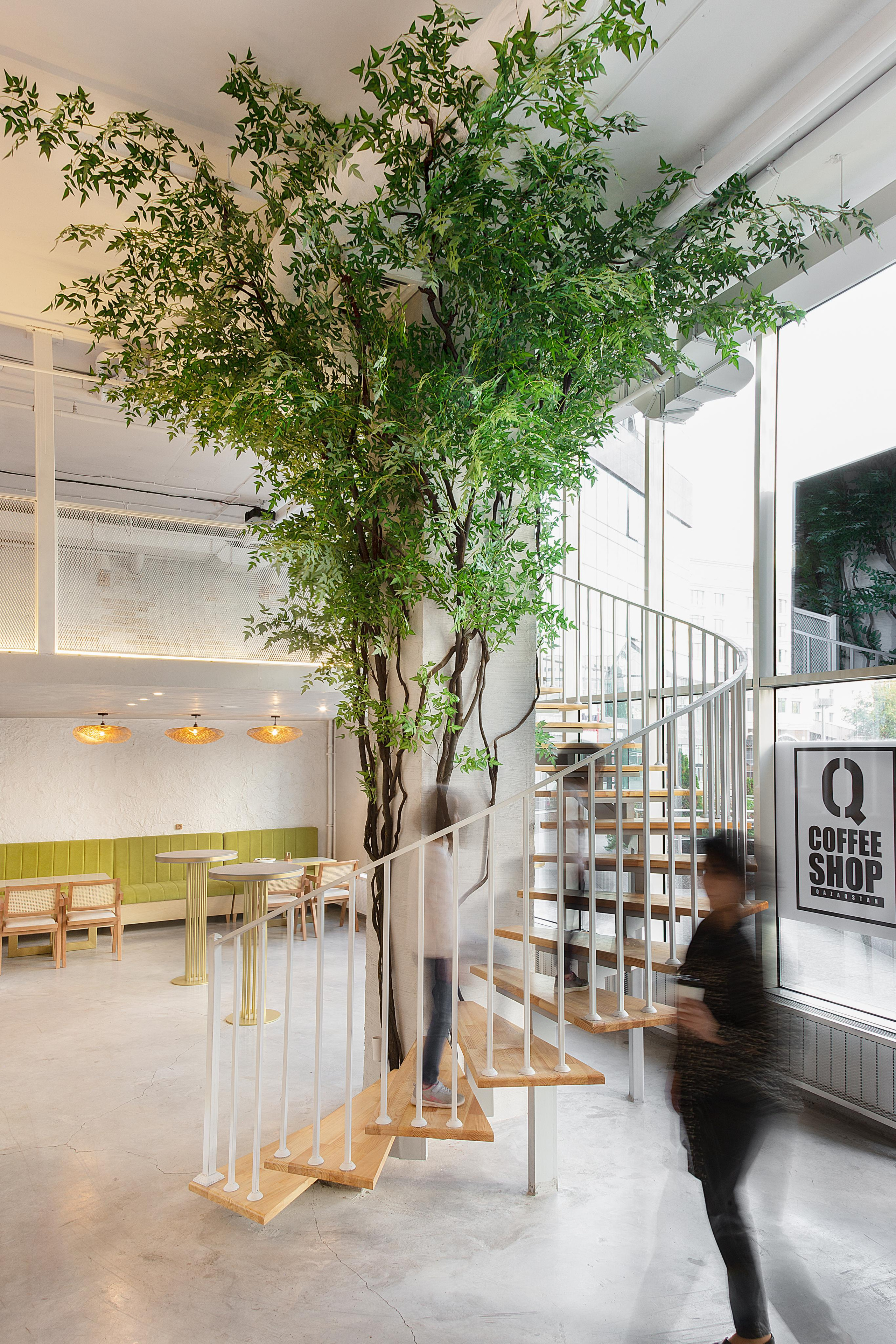 Decor Artu — Q Coffee Shop Premium. Roman Yakunin — interior photographer in Almaty, Kazakhstan