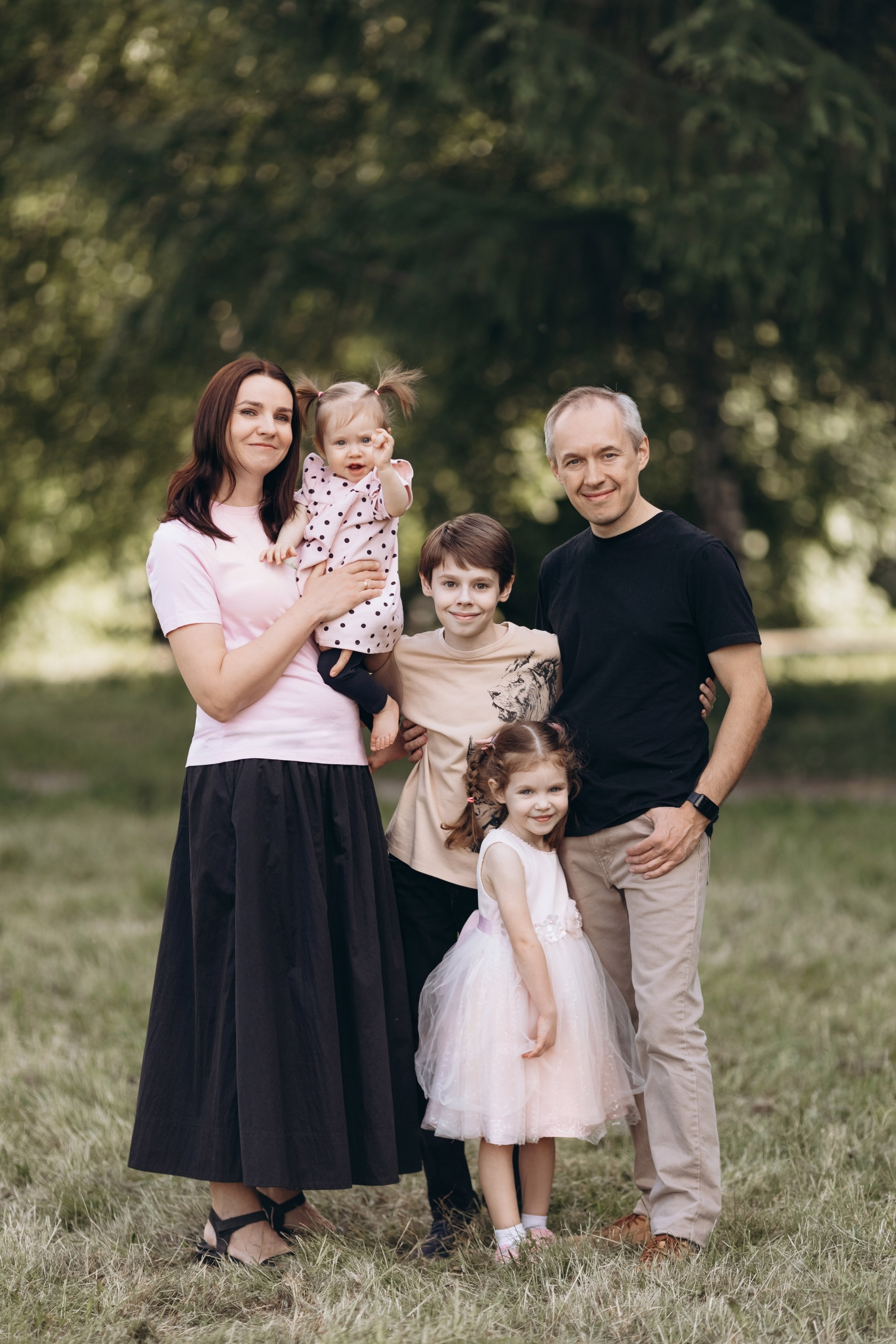 Илья, Юля, Миша, Марина, Аня. Фотограф Людмила Оюн