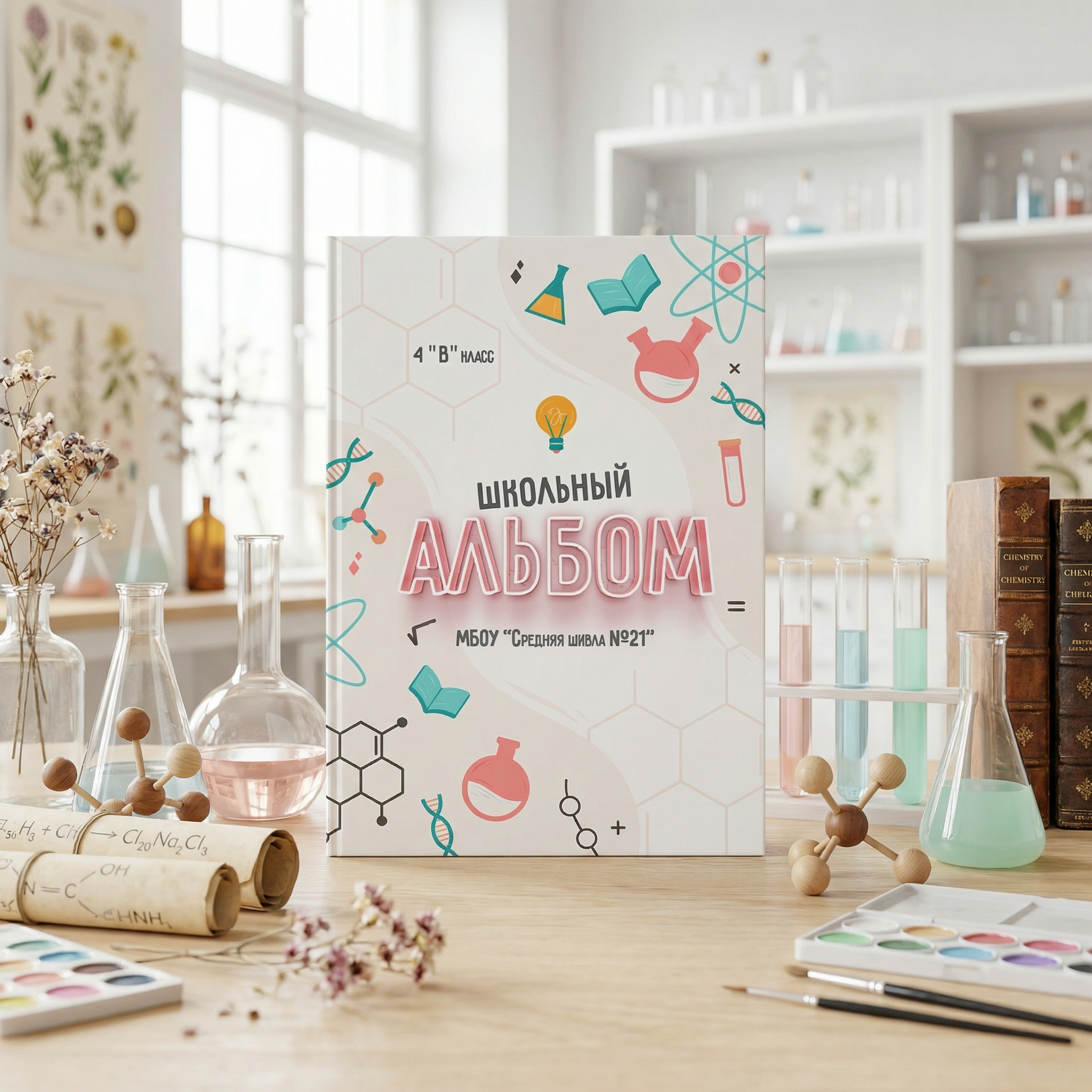 019 Уникум. Дизайны, psd шаблоны школьных и выпускных альбомов и обложек