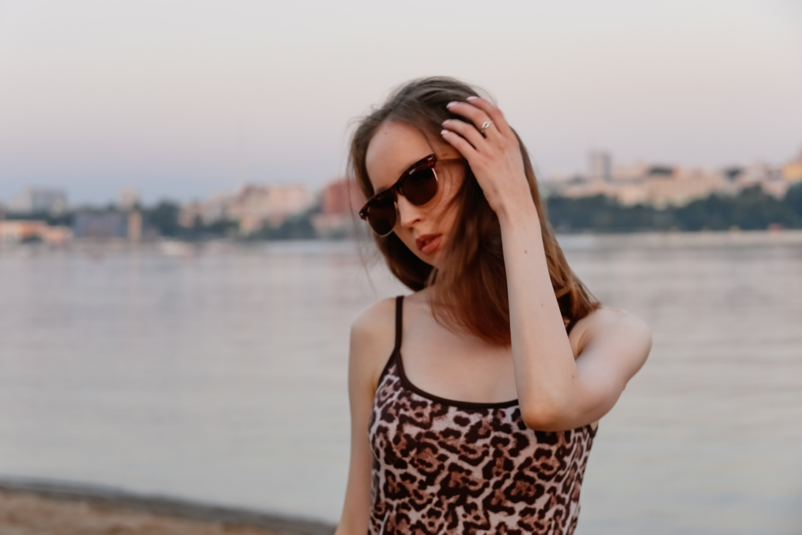 Алина на пляже. Фотограф Пермь. Фотосессия в фотостудии Перми и на свежем воздухе