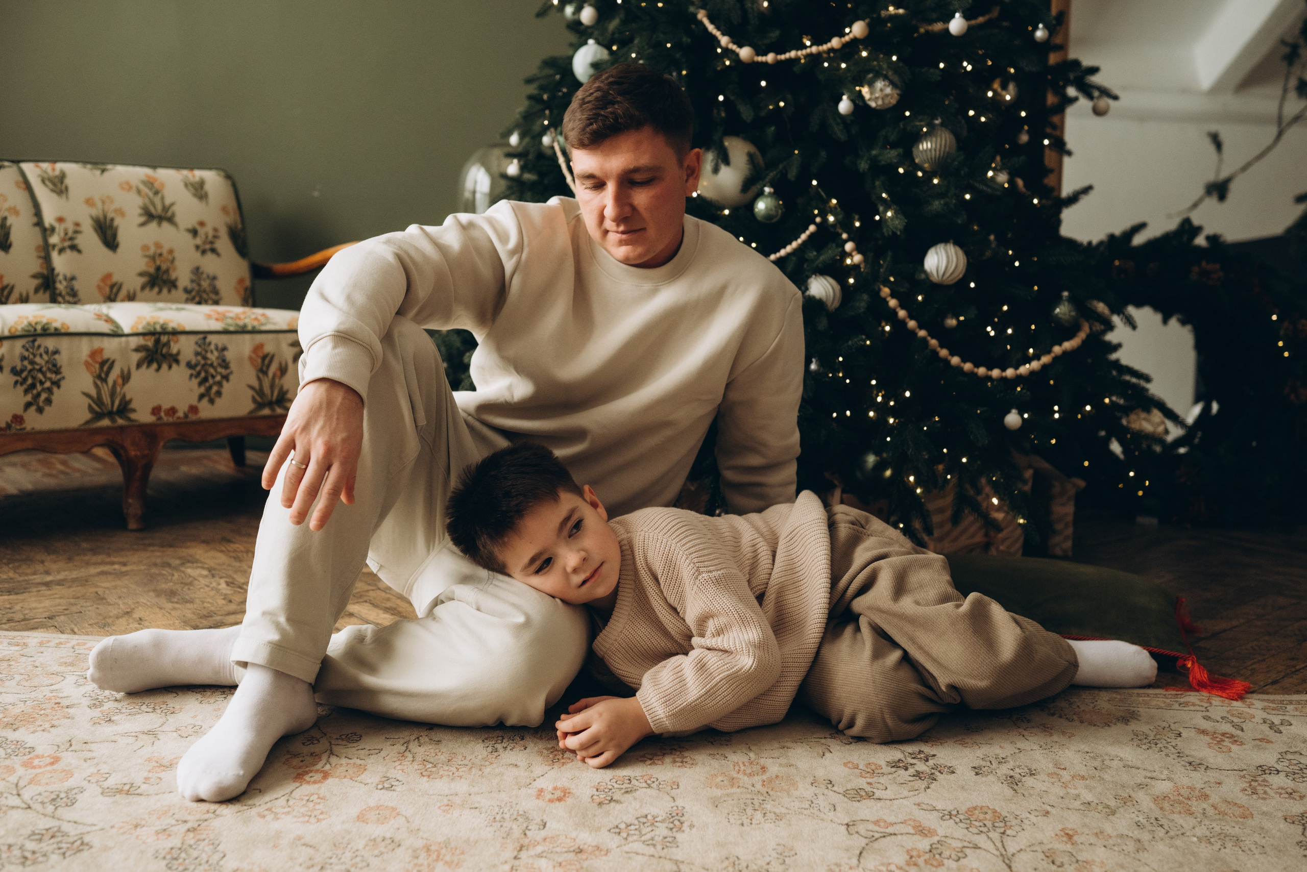 Семейная новогодняя фотосессия. Женский и семейный фотограф в Москве и Красногорске Светлана Левченко