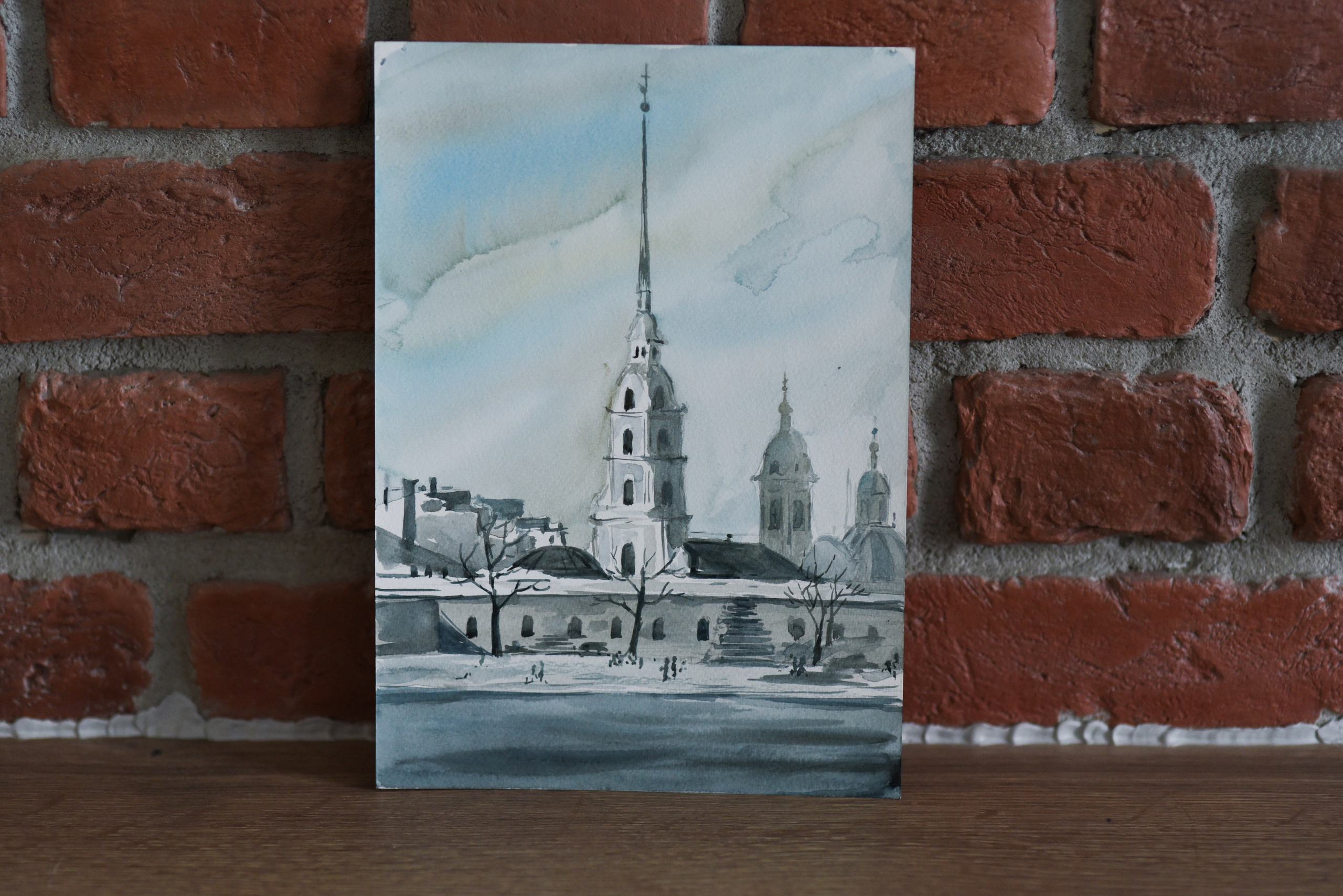 Акварель 20×30 см. 20€