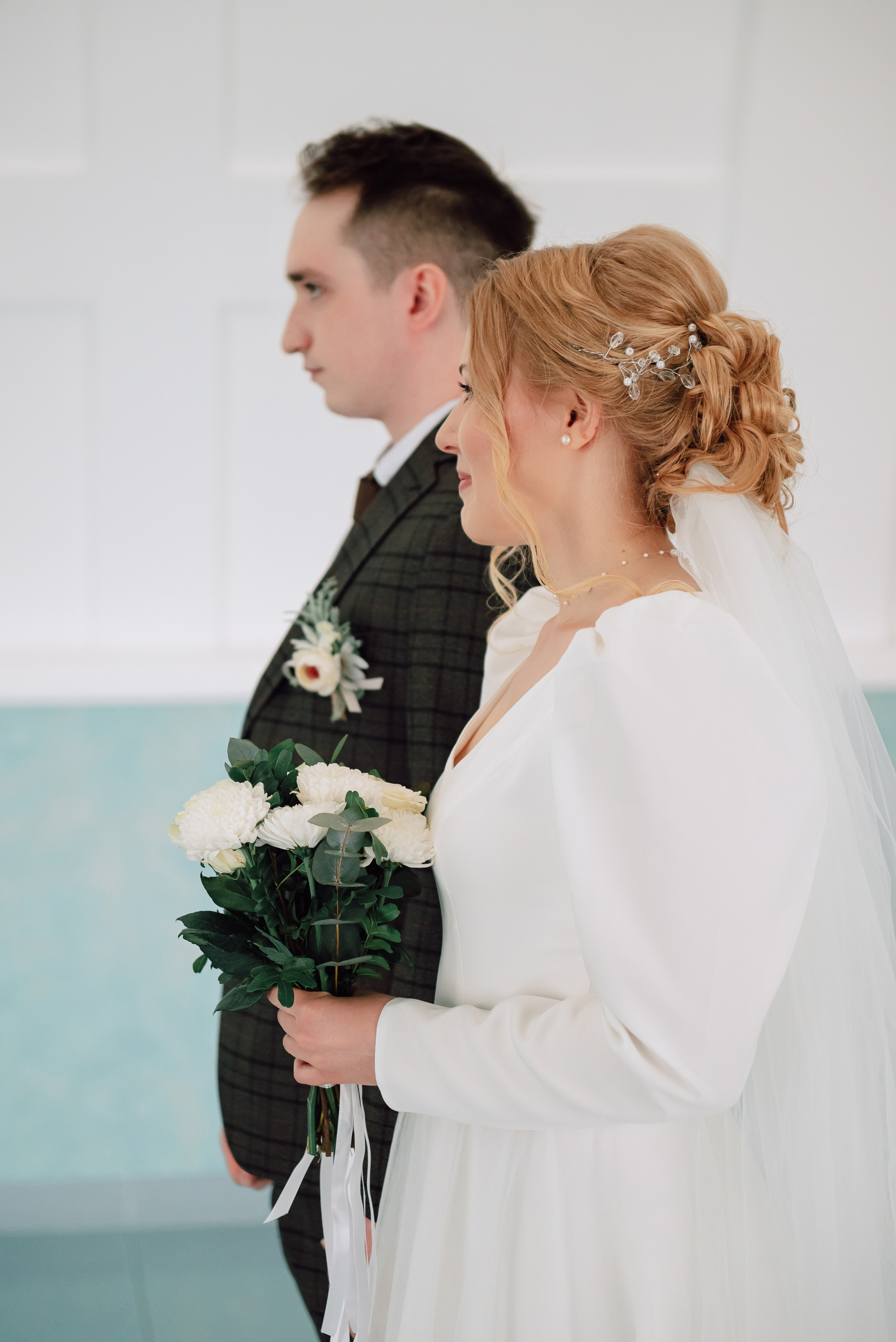 Свадебная фотосессия в рудничном загсе г. Кемерово