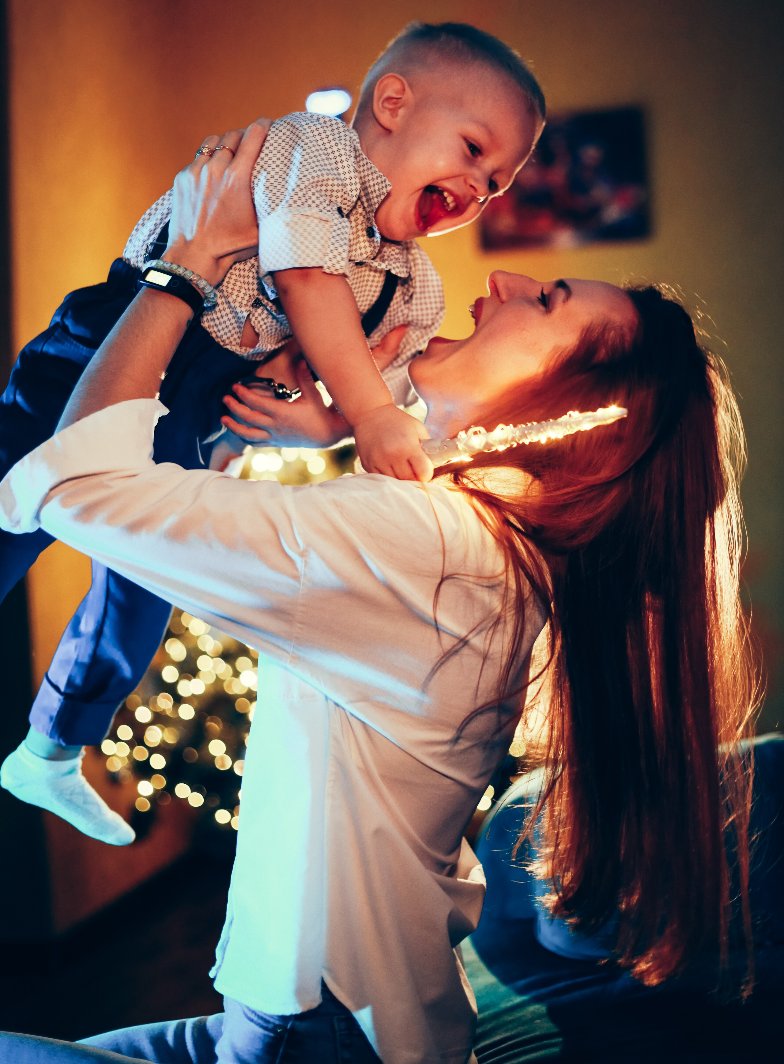 Семейная новогодняя фотосессия