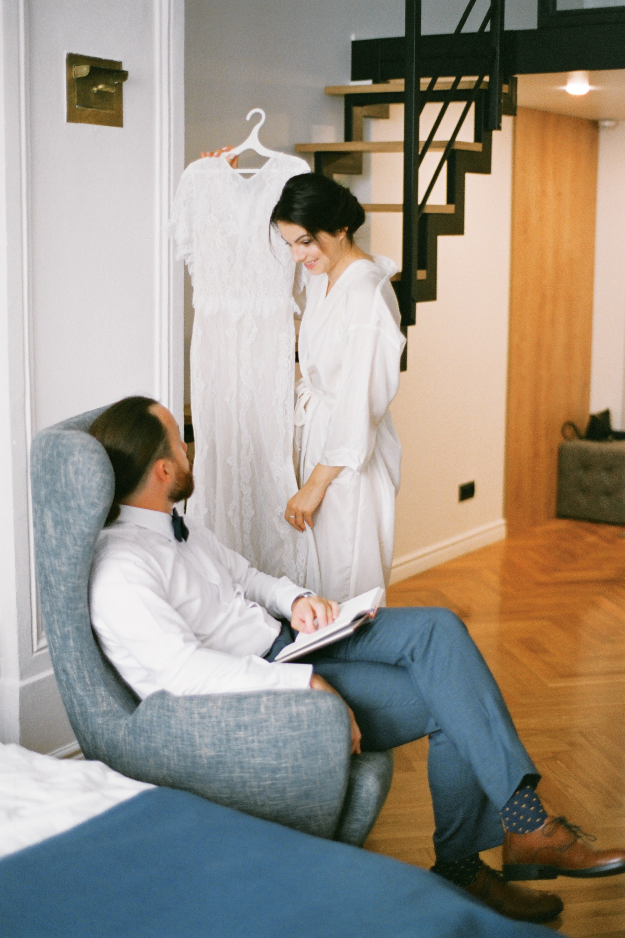 Патрик и Нина, свадьба в Петербурге. Изящная фотография | Ксения Милушкина