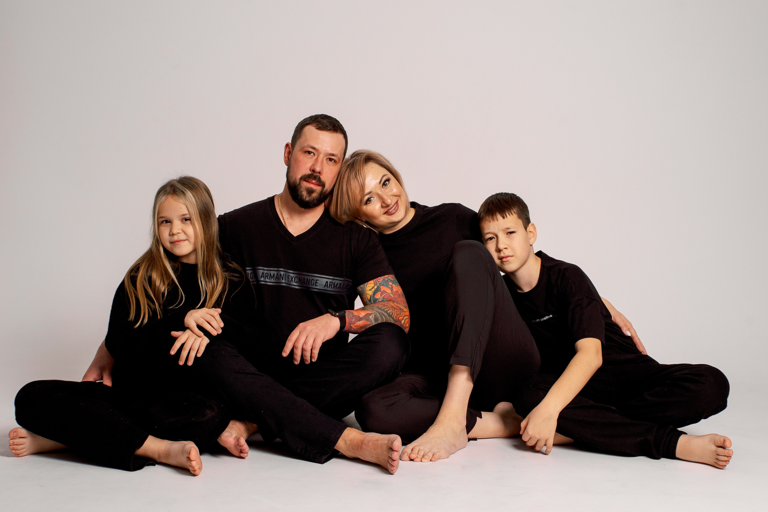 Семья в Студии. Фотограф в Казани Алсу Багабиева