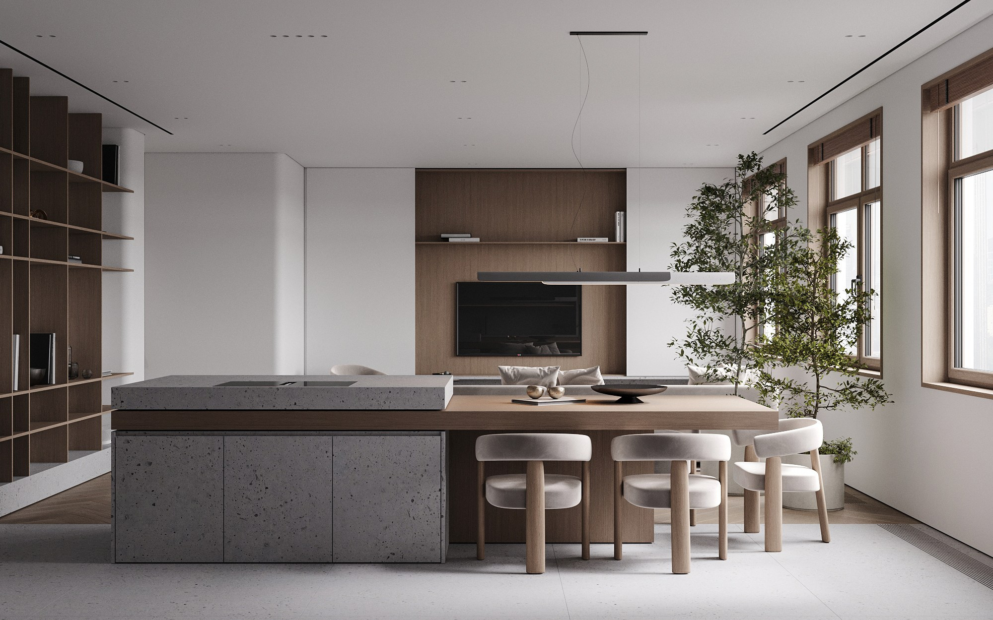 SRP | kitchen. 3D визуализатор интерьеров