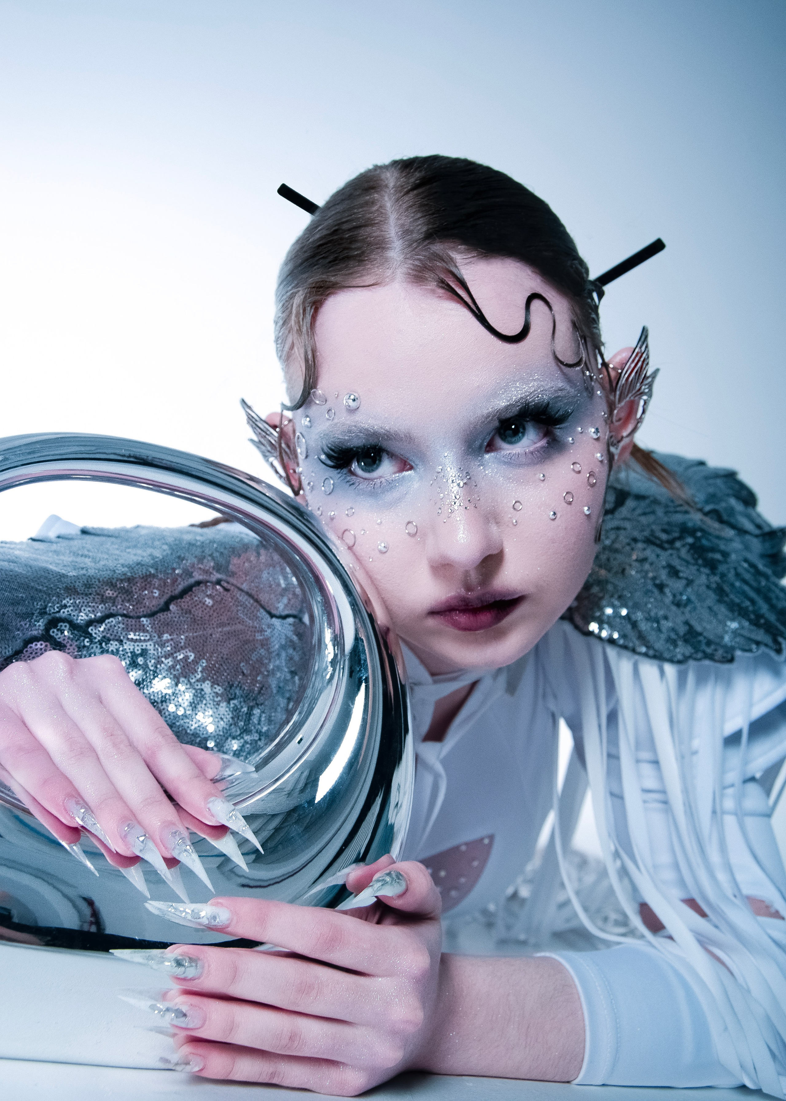 Futurism | Съемка курсовой работы для стилиста