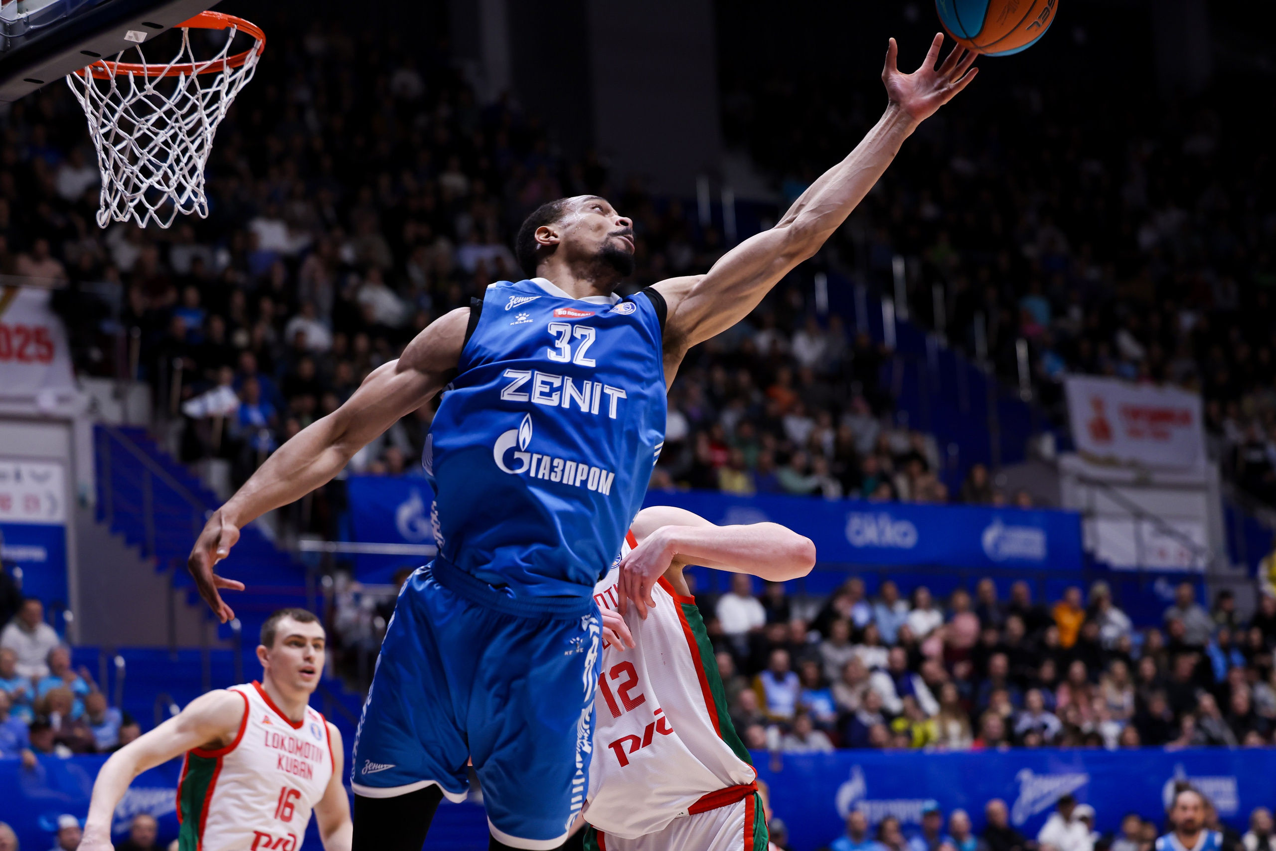 БК Зенит — БК Локомотив-Кубань 07.05.2025. Спортивный и репортажный фотограф Антон Тереханов