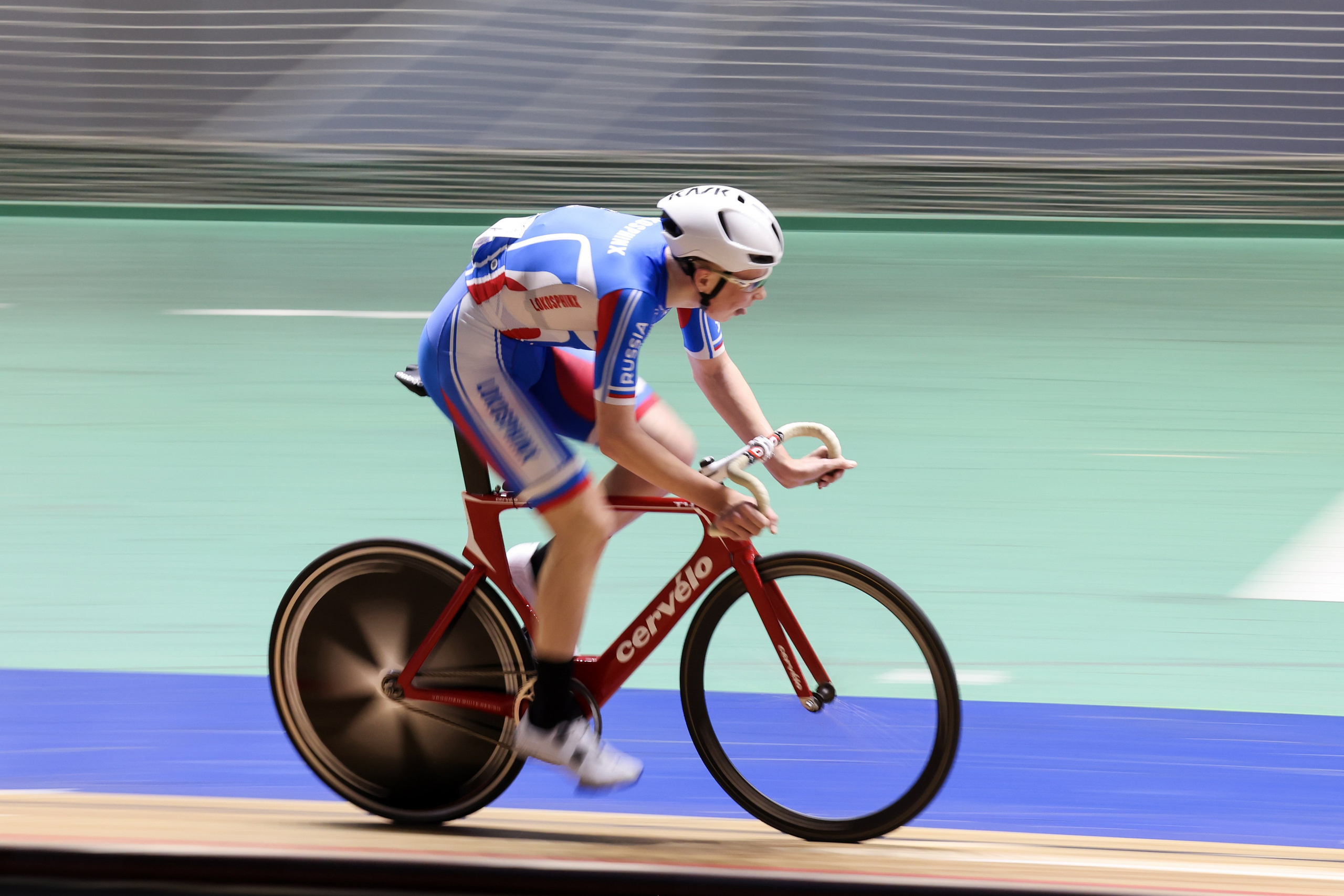 Чемпионат России по велосипедному спорту на треке (первый блок) 6-11.01.2025. Спортивный и репортажный фотограф Антон Тереханов