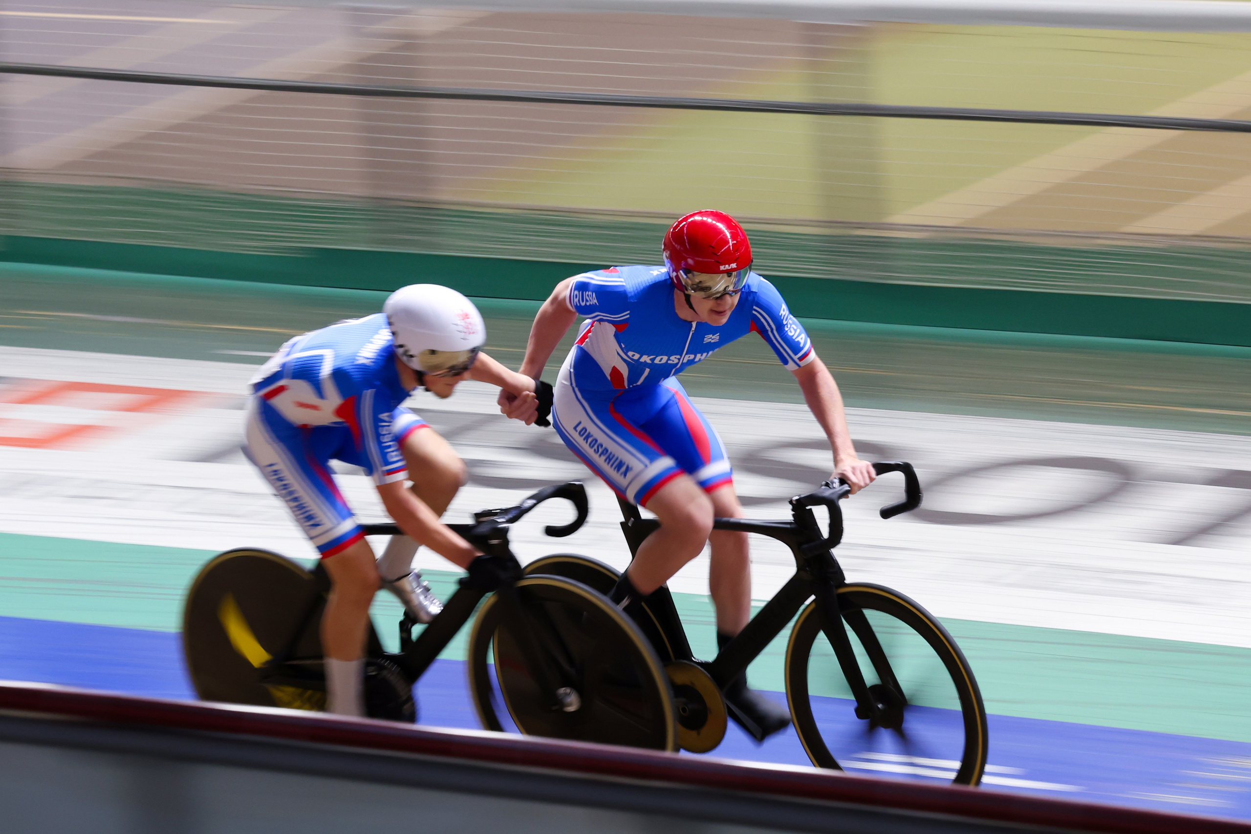 Кубок России велотрек гонка Мэдисон 21.01.2025. Спортивный и репортажный фотограф Антон Тереханов
