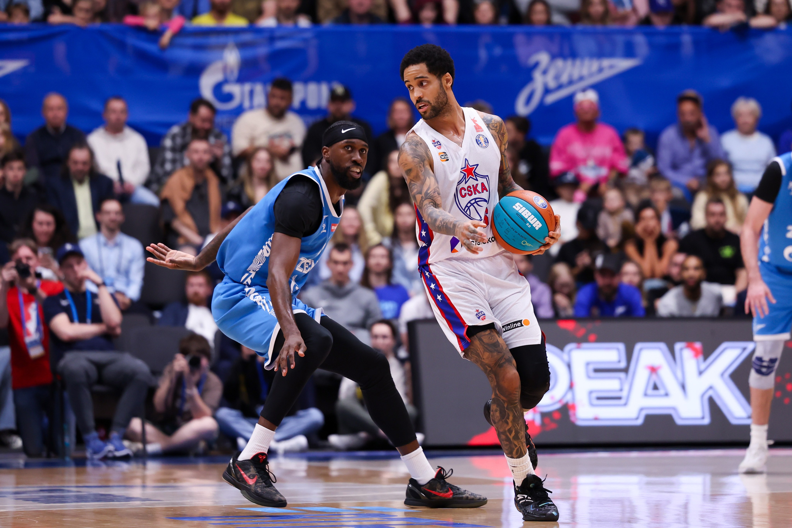 БК «Зенит» — ПБК «ЦСКА» финал ЕЛ ВТБ 5 игра 06.06.2025. Спортивный и репортажный фотограф Антон Тереханов