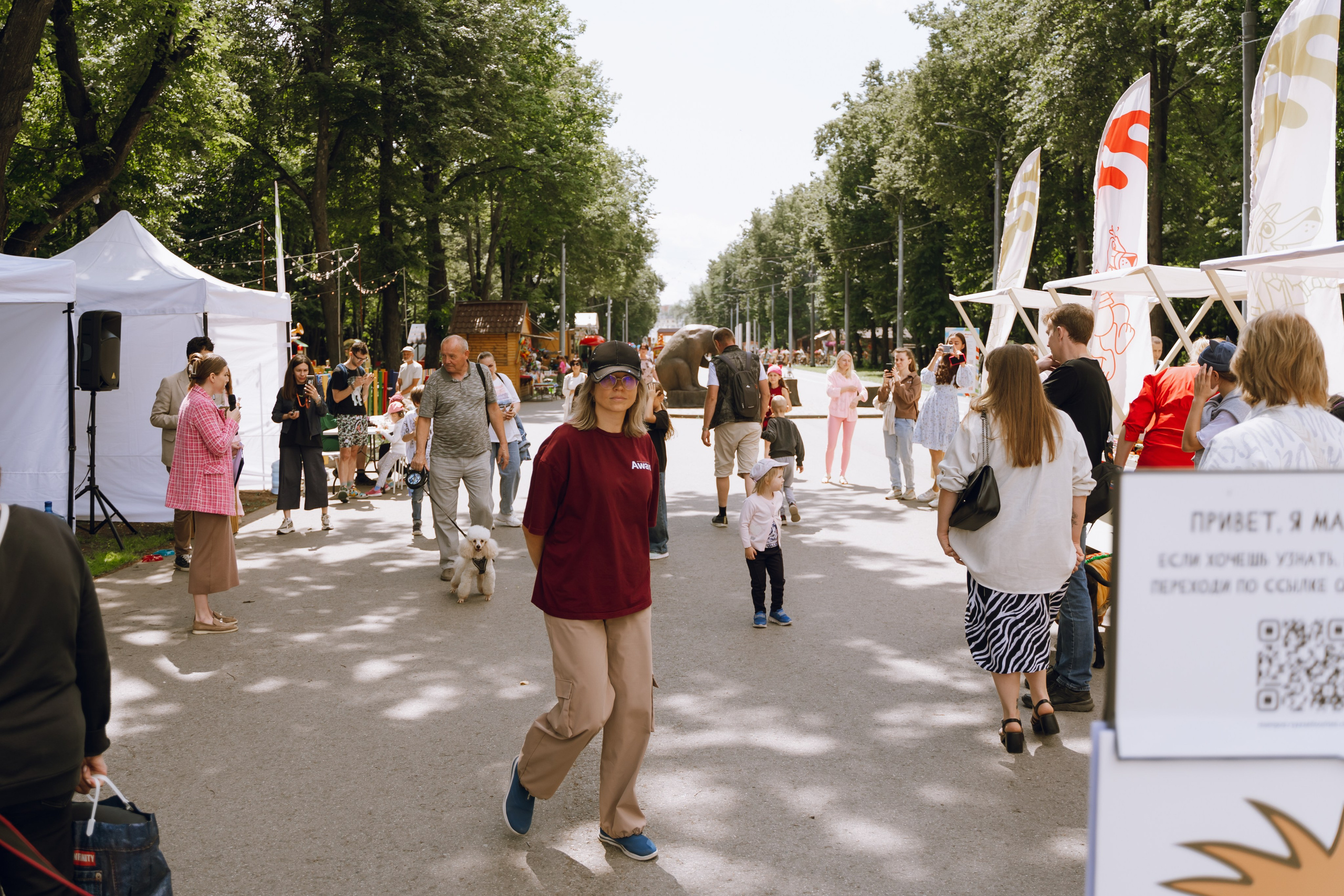 Площадка фестиваля «Мампус и его друзья» в Лесопарке 2025. Фотограф Надежда Погребняк | Рязань | Москва