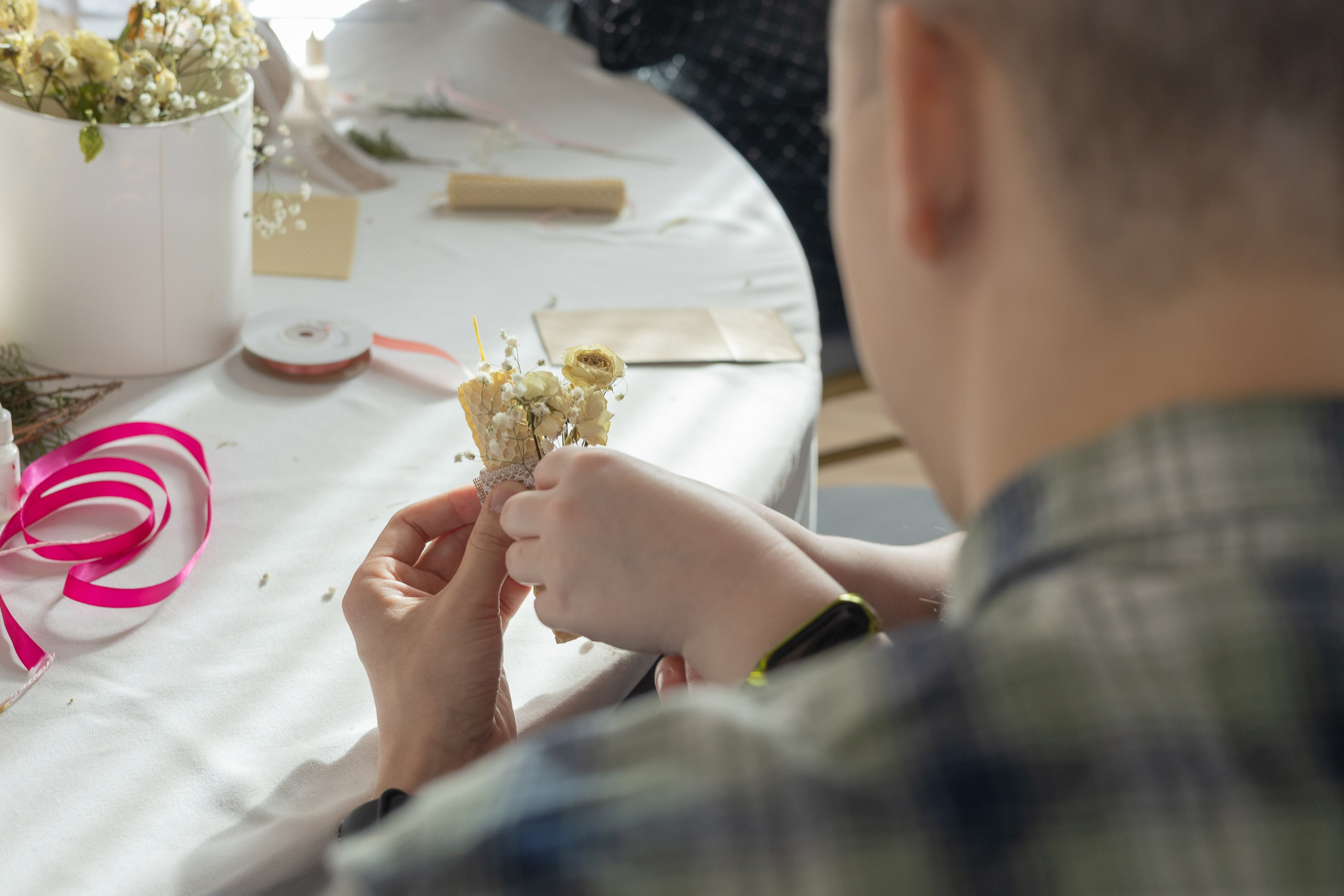 Свадебное чаепитие для молодоженов