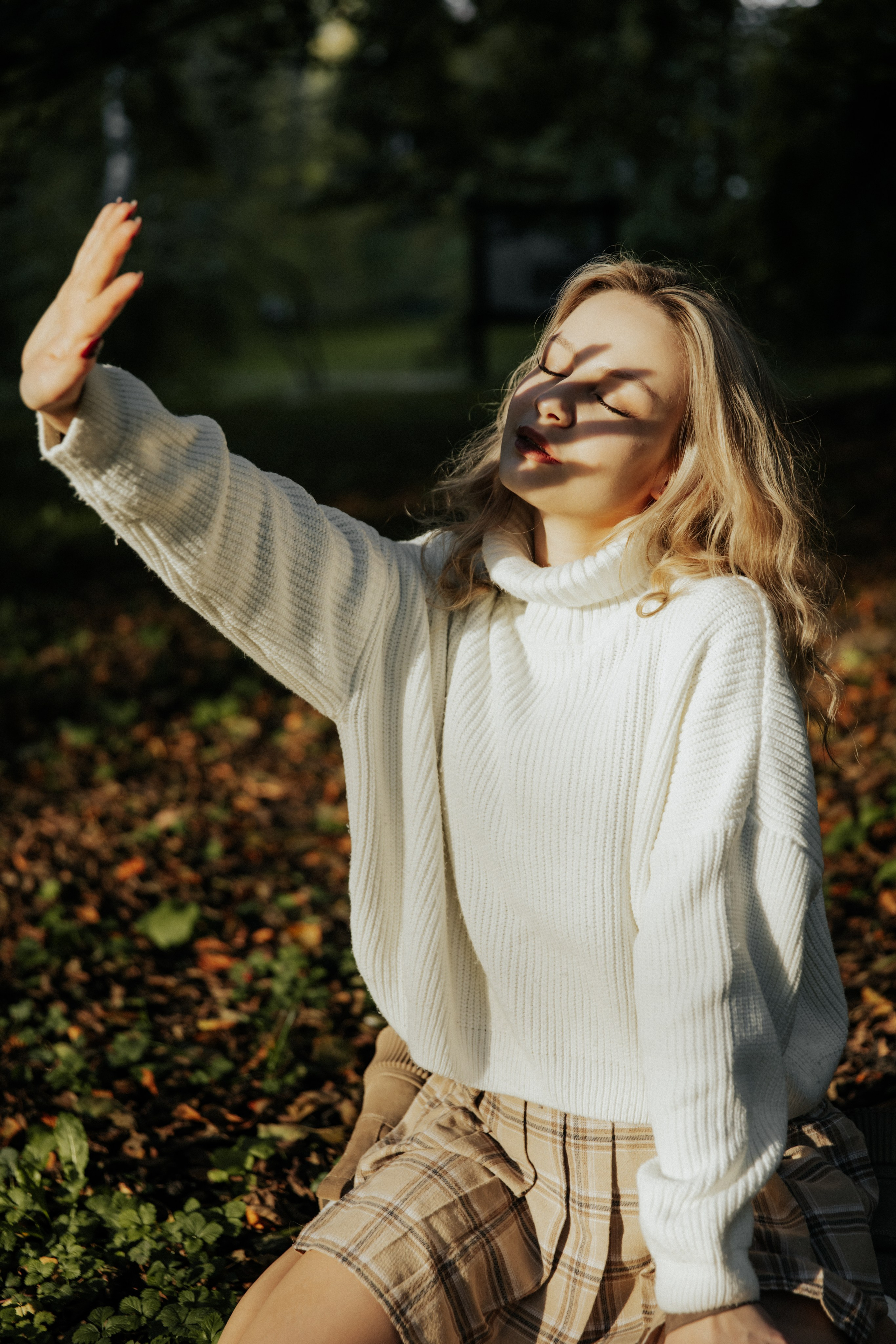 Юля \ Парк. Фотограф Калининград Илья Миллер