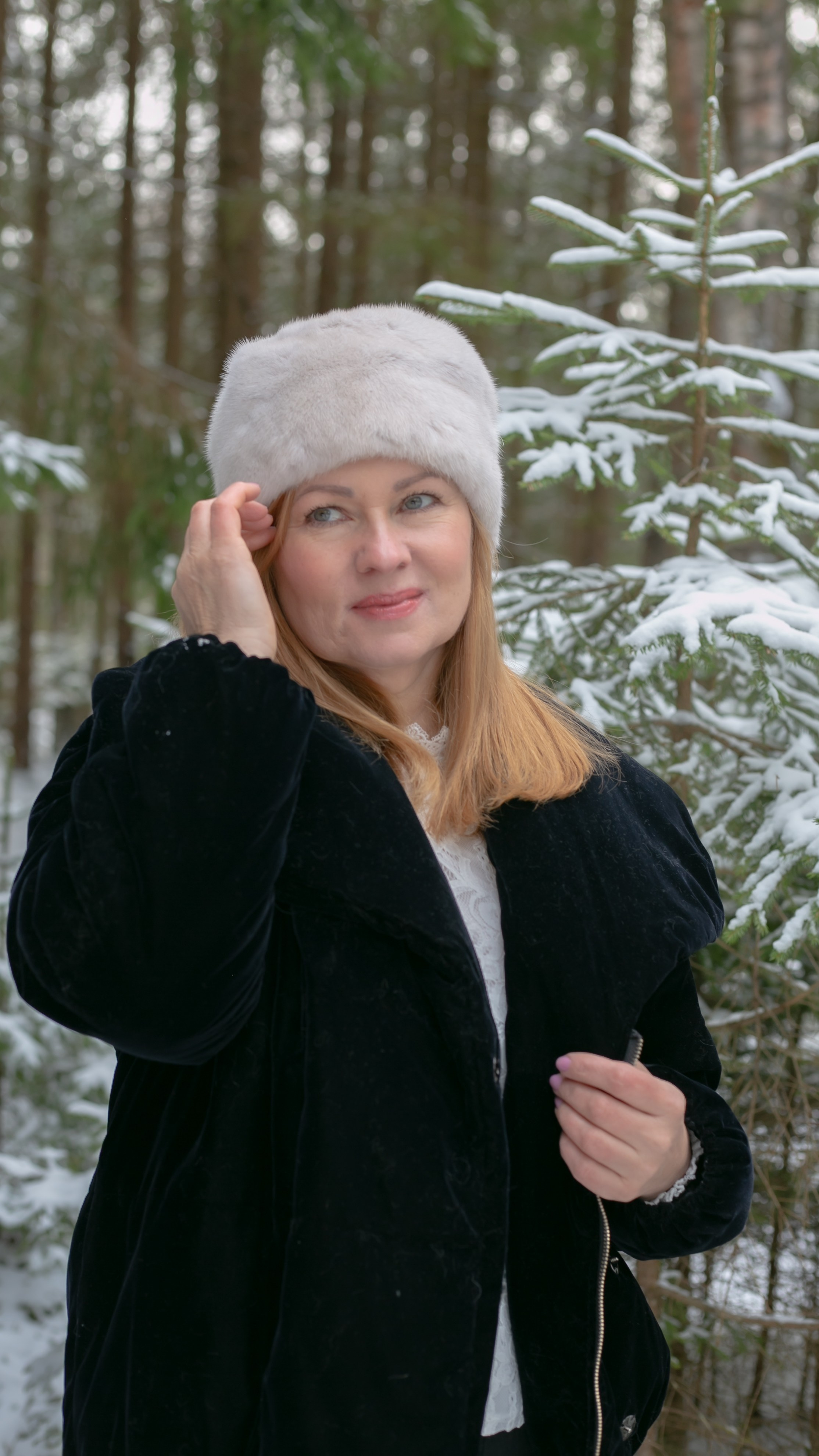 Елена зимняя фотосессия. Фотограф Надежда Абаренова