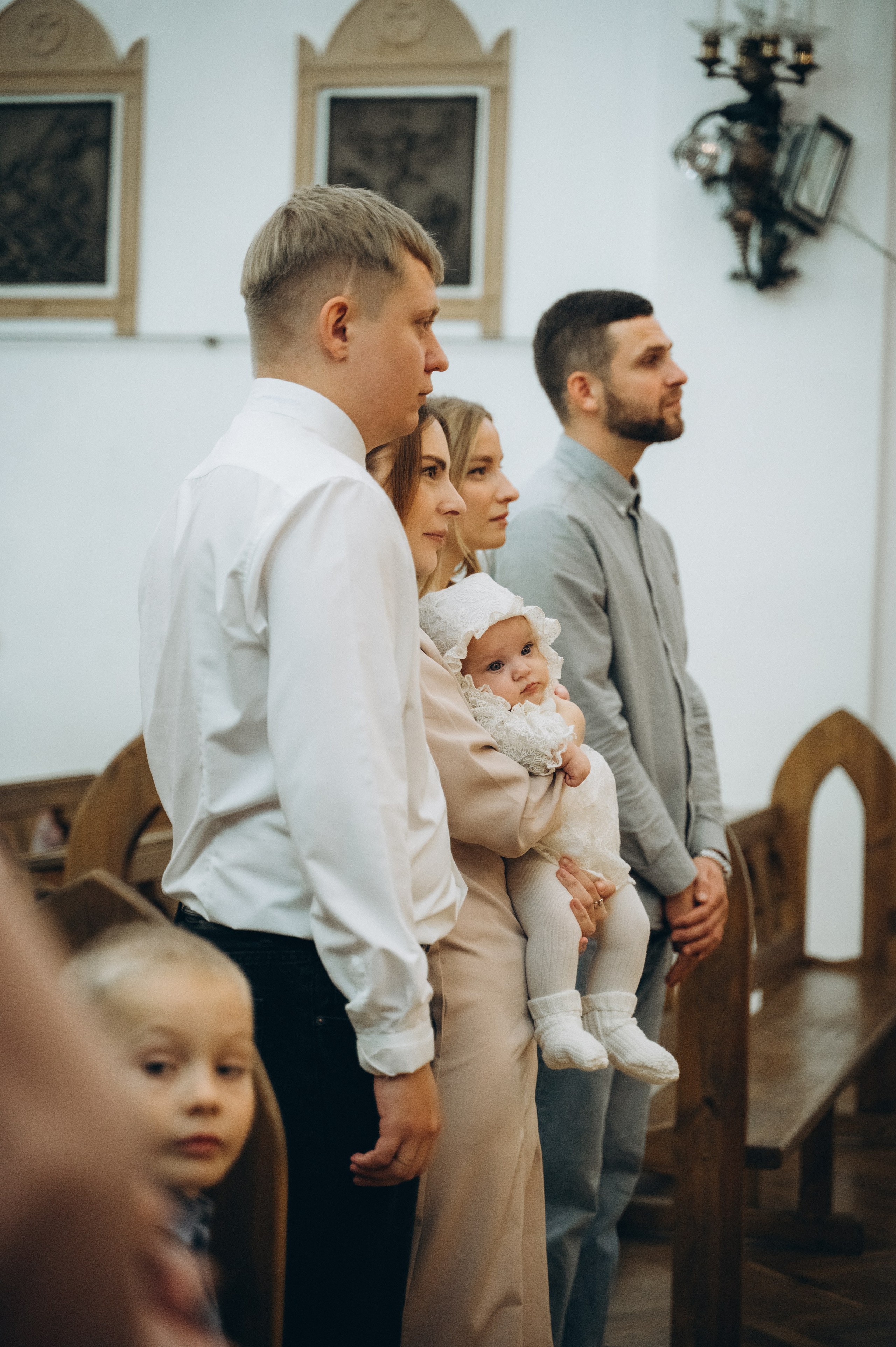 Крещение Эмили (Золотогорский костёл Пресвятой Троицы). Семейный фотограф в Минске Дарья Дреко