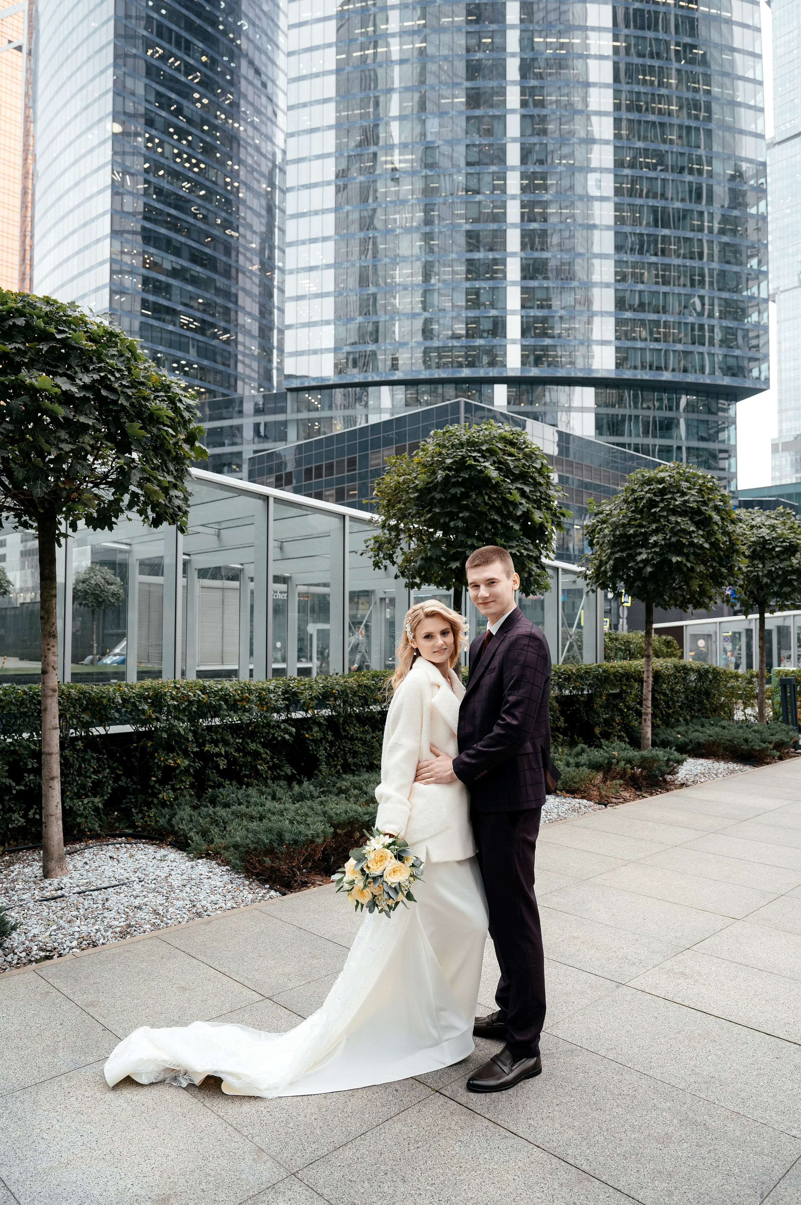 Элегантность и нежность. Фотостудия на Кудринской и Москва сити. Свадьба. Свадебный и семейный фотограф Виктория Носачёва. Щелково, Москва и МО