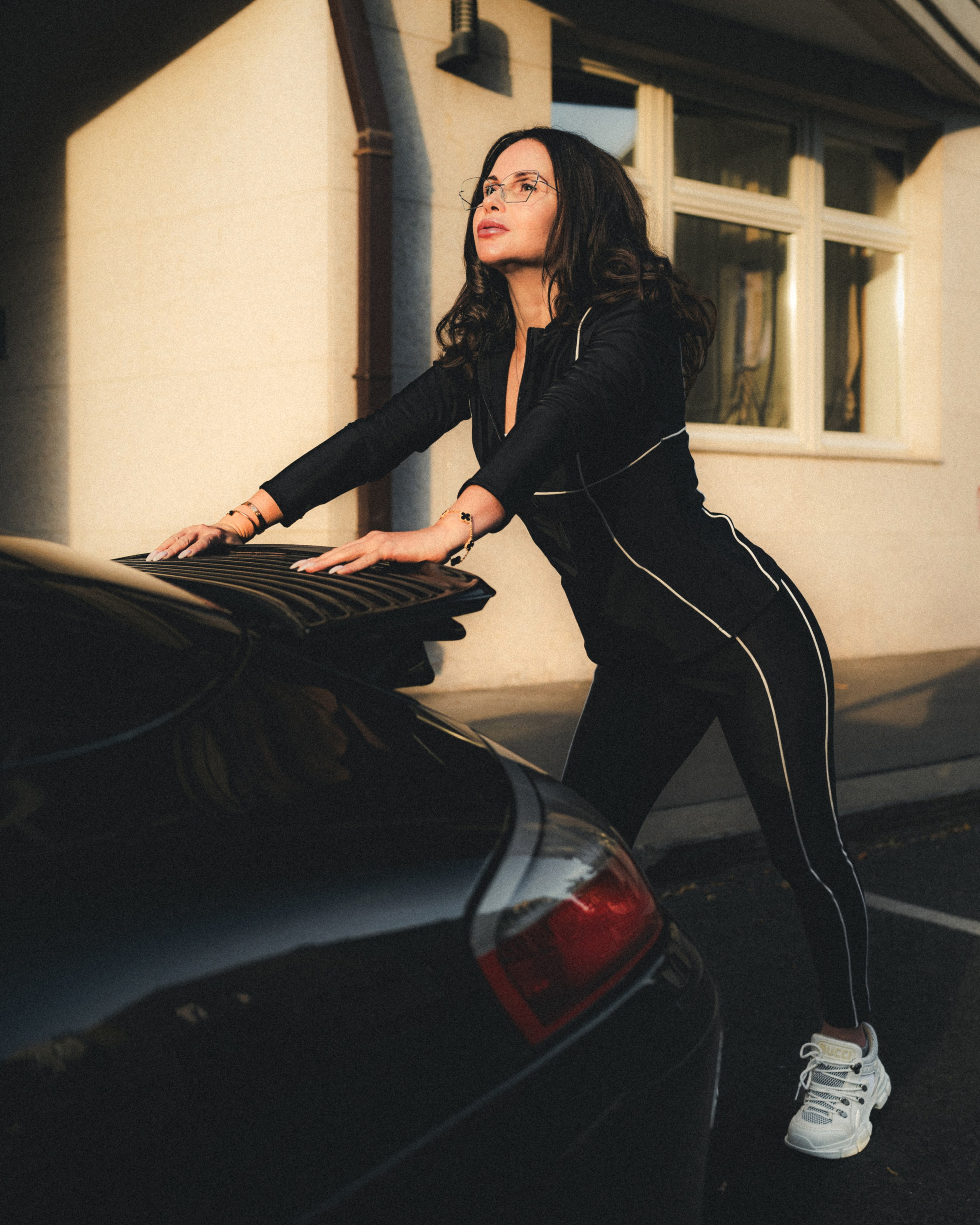 Porsche Carrera 4 Cabriolet x Elina. Фотограф Илья К. в Москве