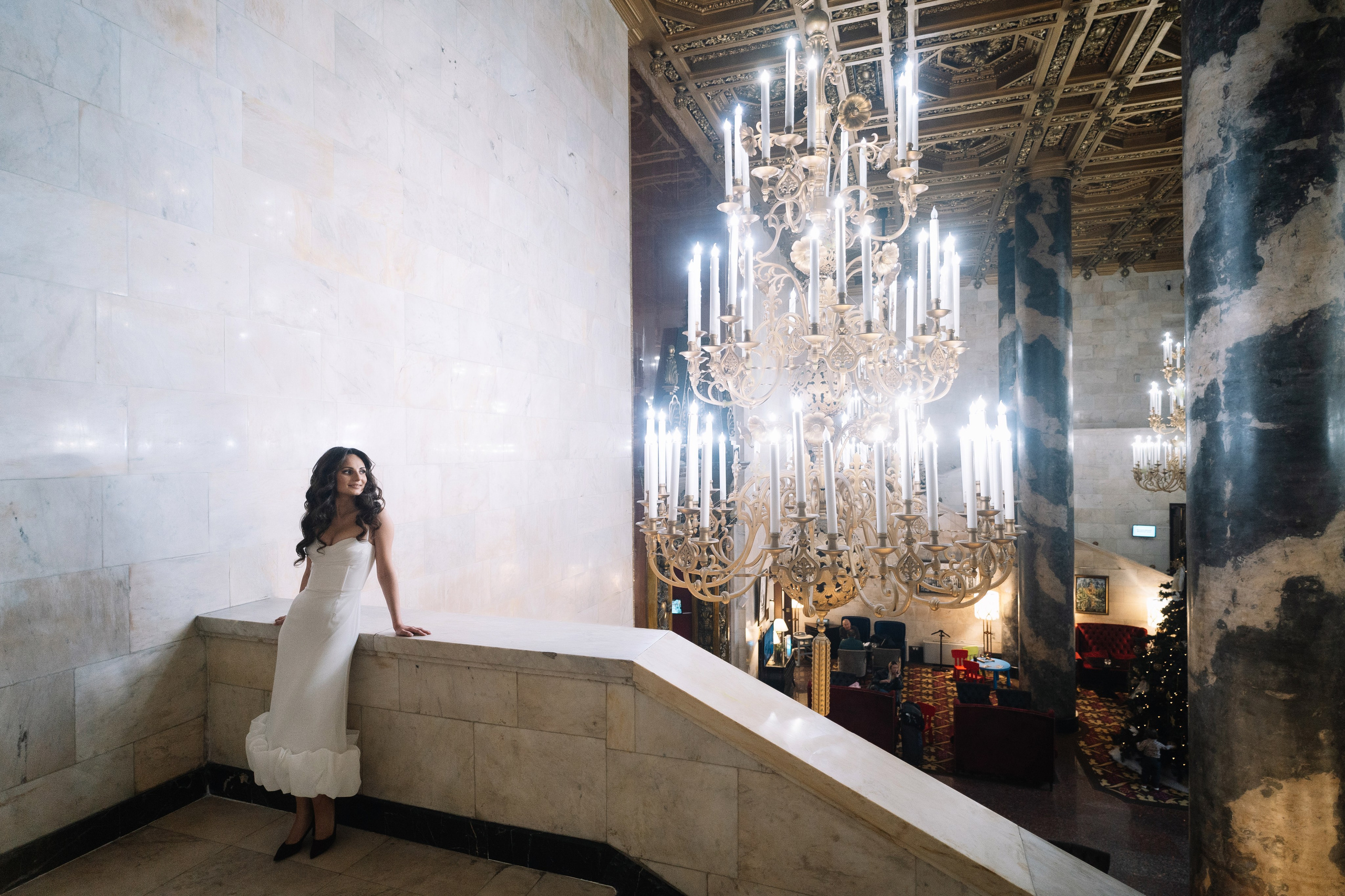 Свадебная фотосессия Лилии и Романа, прогулка в центре Москвы. Свадебный фотограф в Тамбове Павел Четвертков