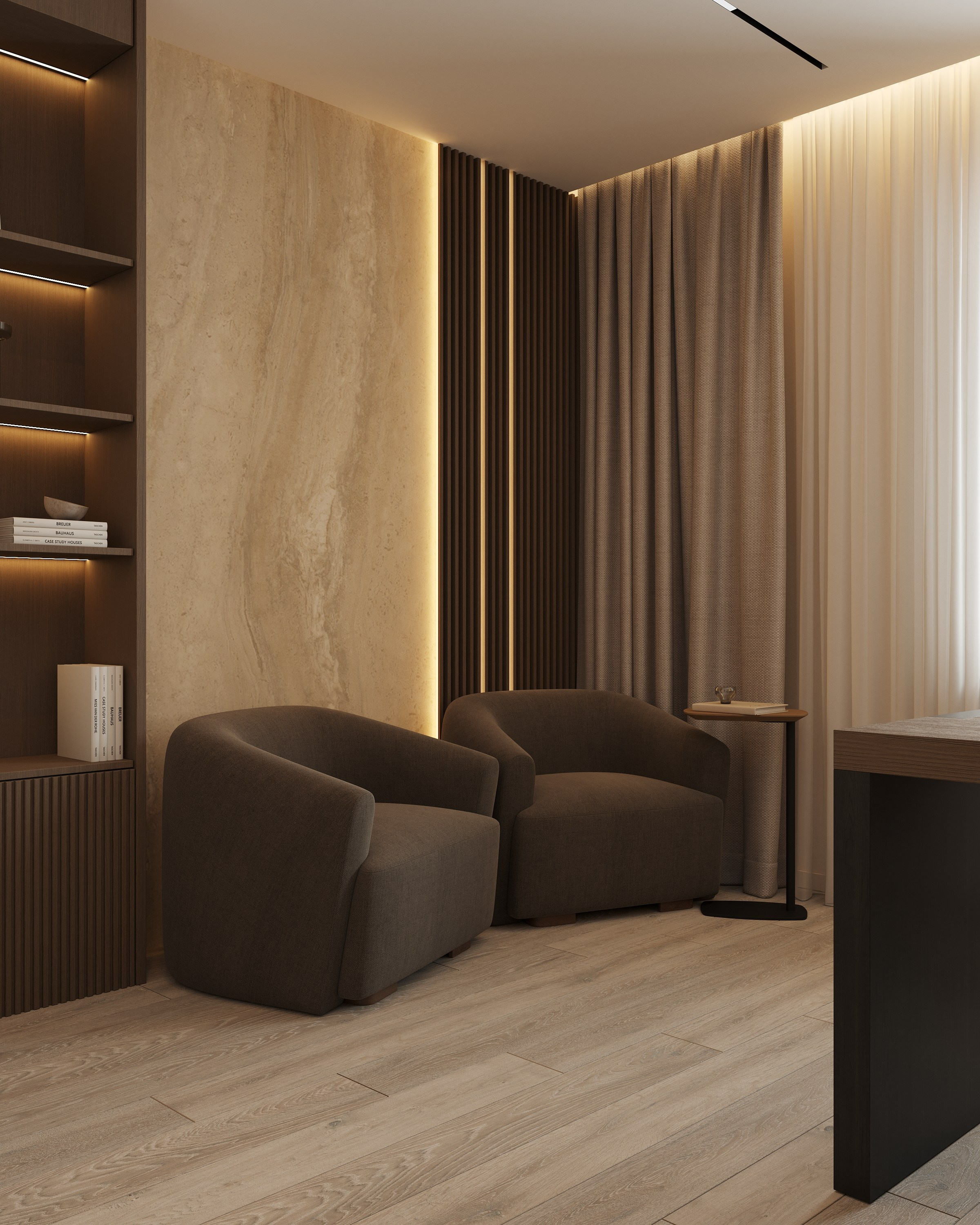 SPB | OFFICE WELL 59 м². 3d визуализатор Анастасия Науменко