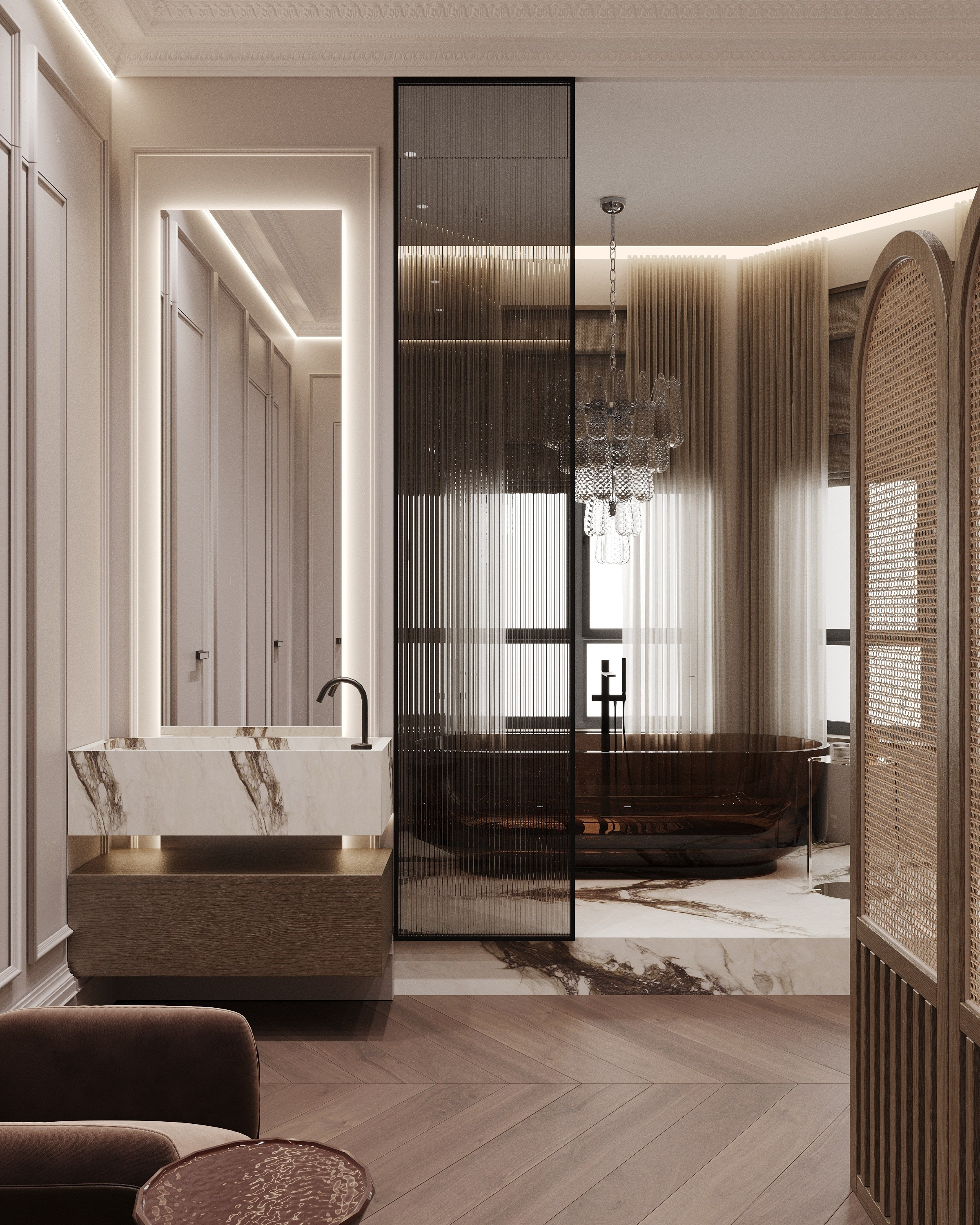 Центр эстетики и красоты, г. Санкт-Петербург. 3d визуализатор Анастасия Науменко