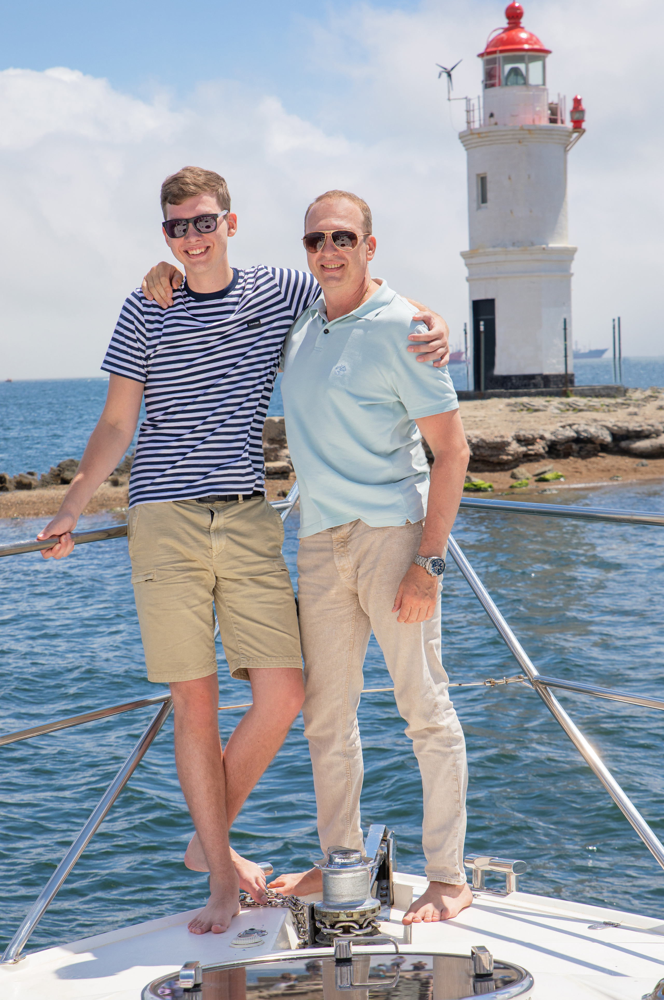 Весёлый юбилей на яхте. Семейный и частный фотограф во Владивостоке