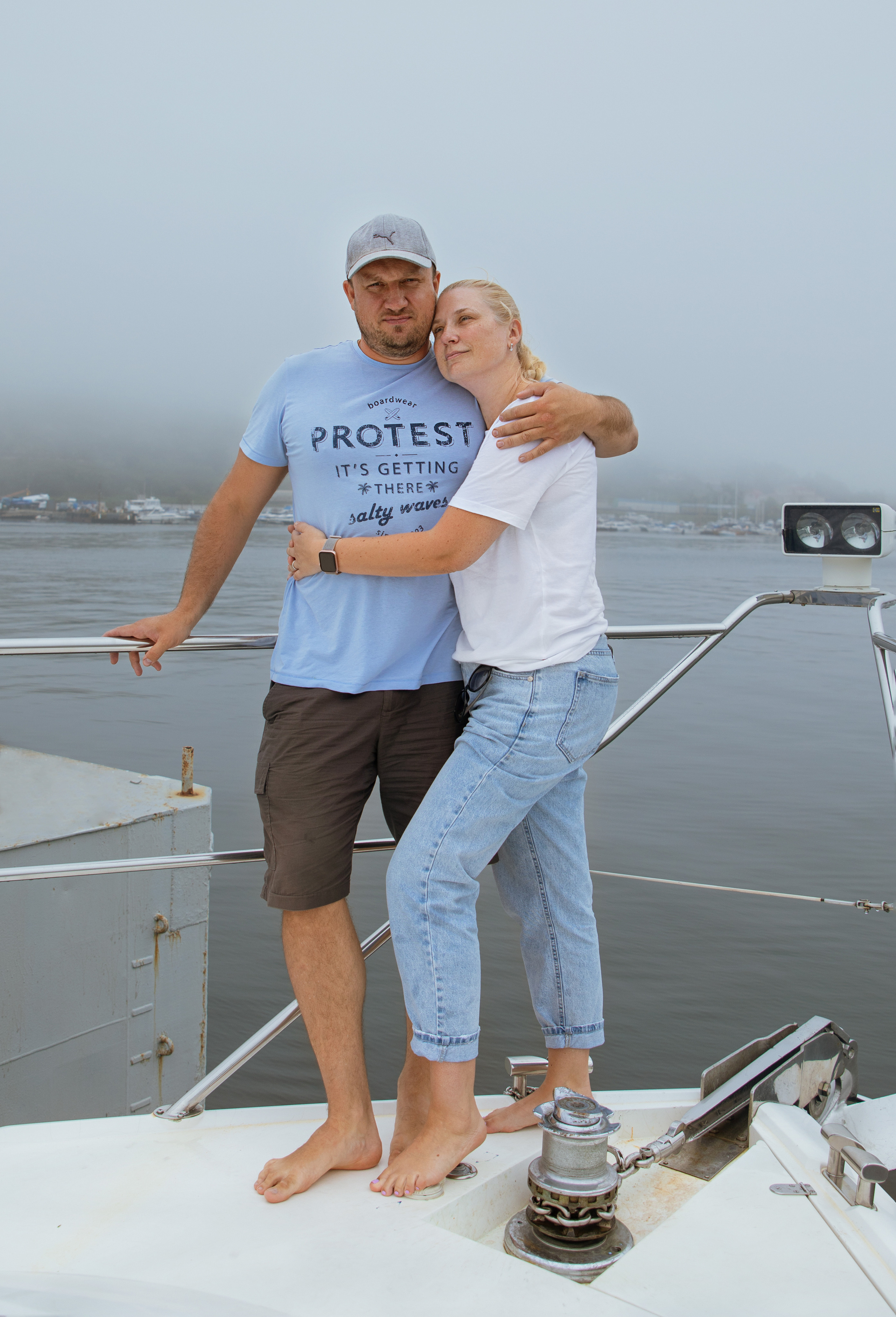 Весёлый юбилей на яхте. Семейный и частный фотограф во Владивостоке