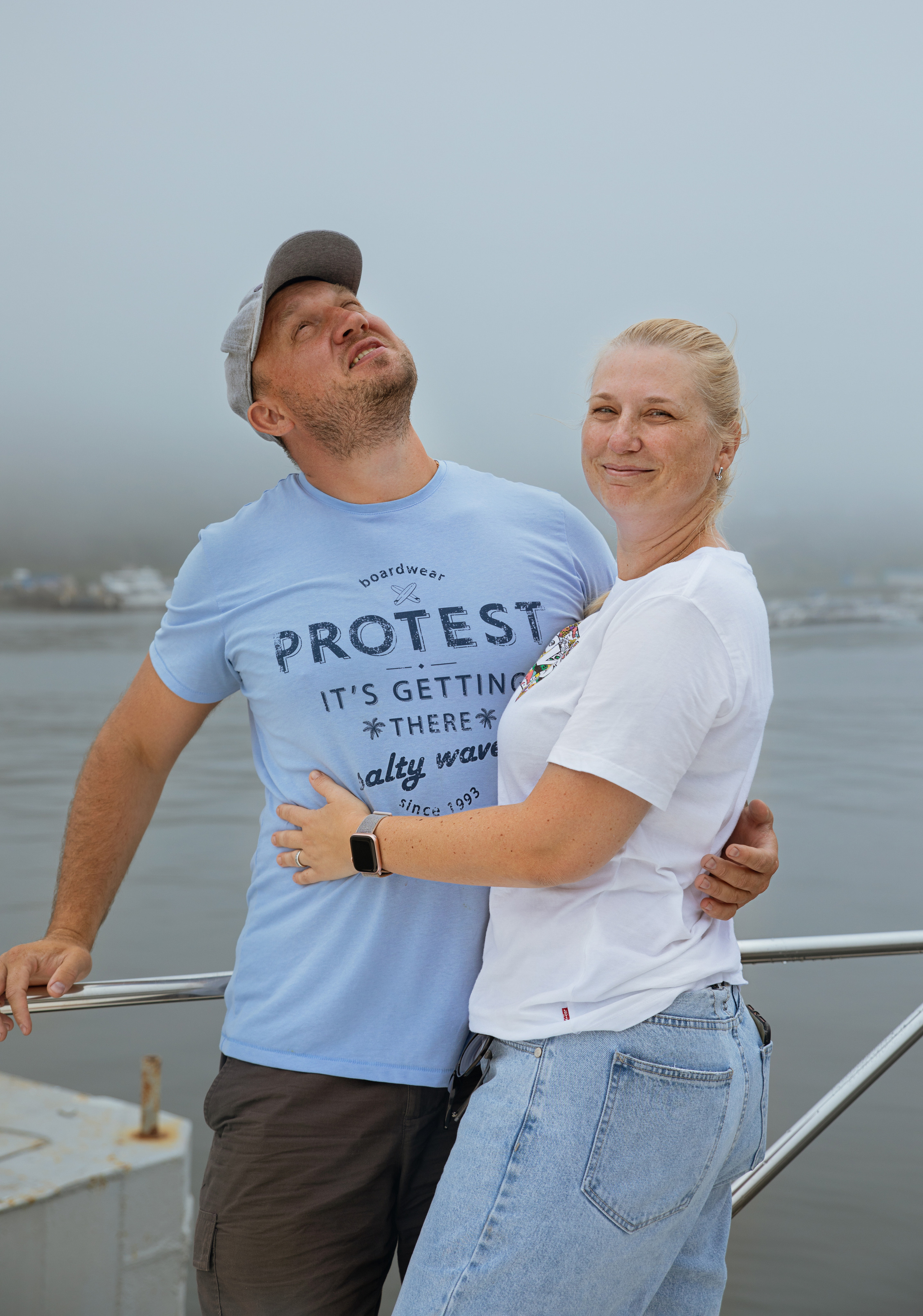 Весёлый юбилей на яхте. Семейный и частный фотограф во Владивостоке