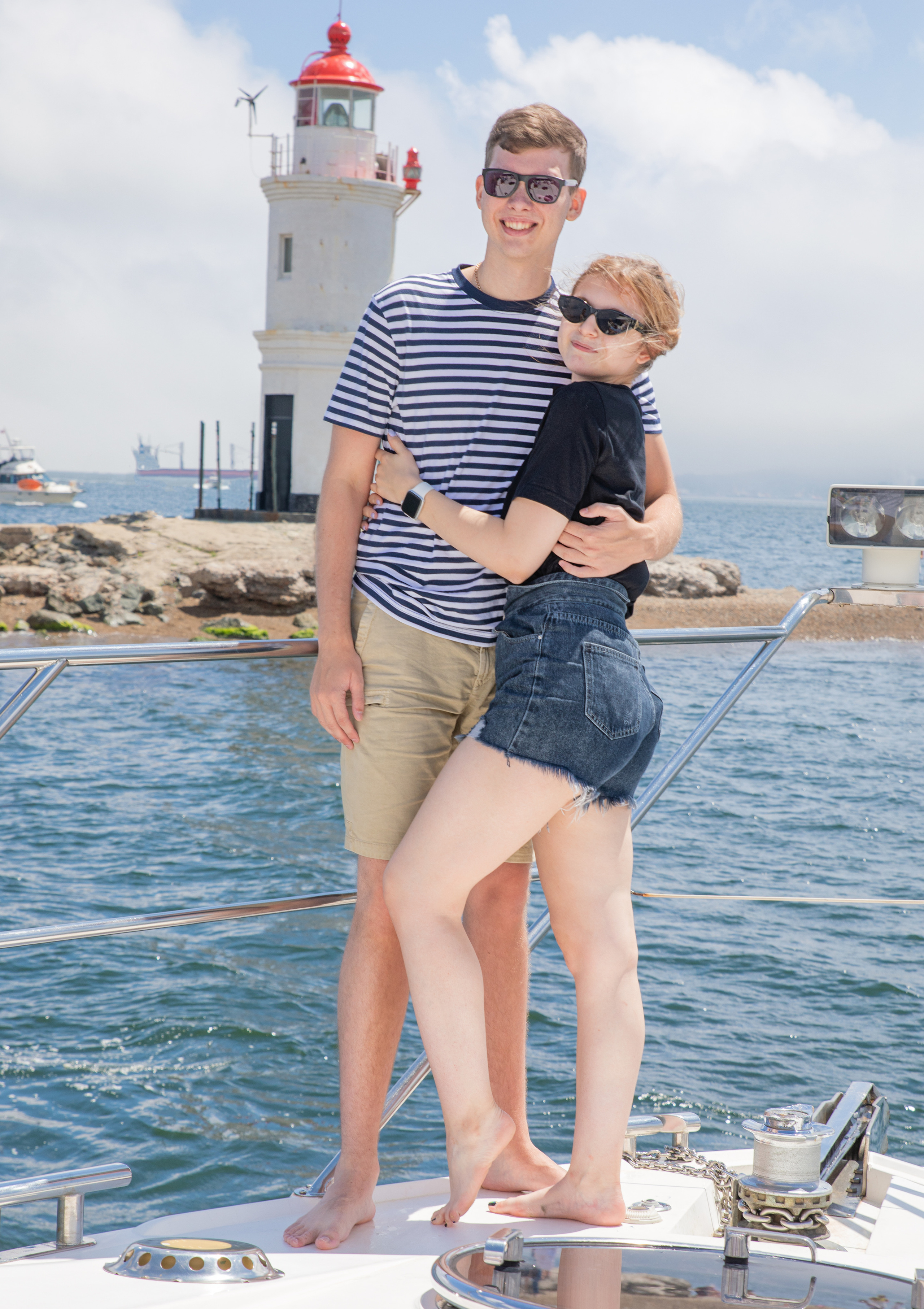 Весёлый юбилей на яхте. Семейный и частный фотограф во Владивостоке