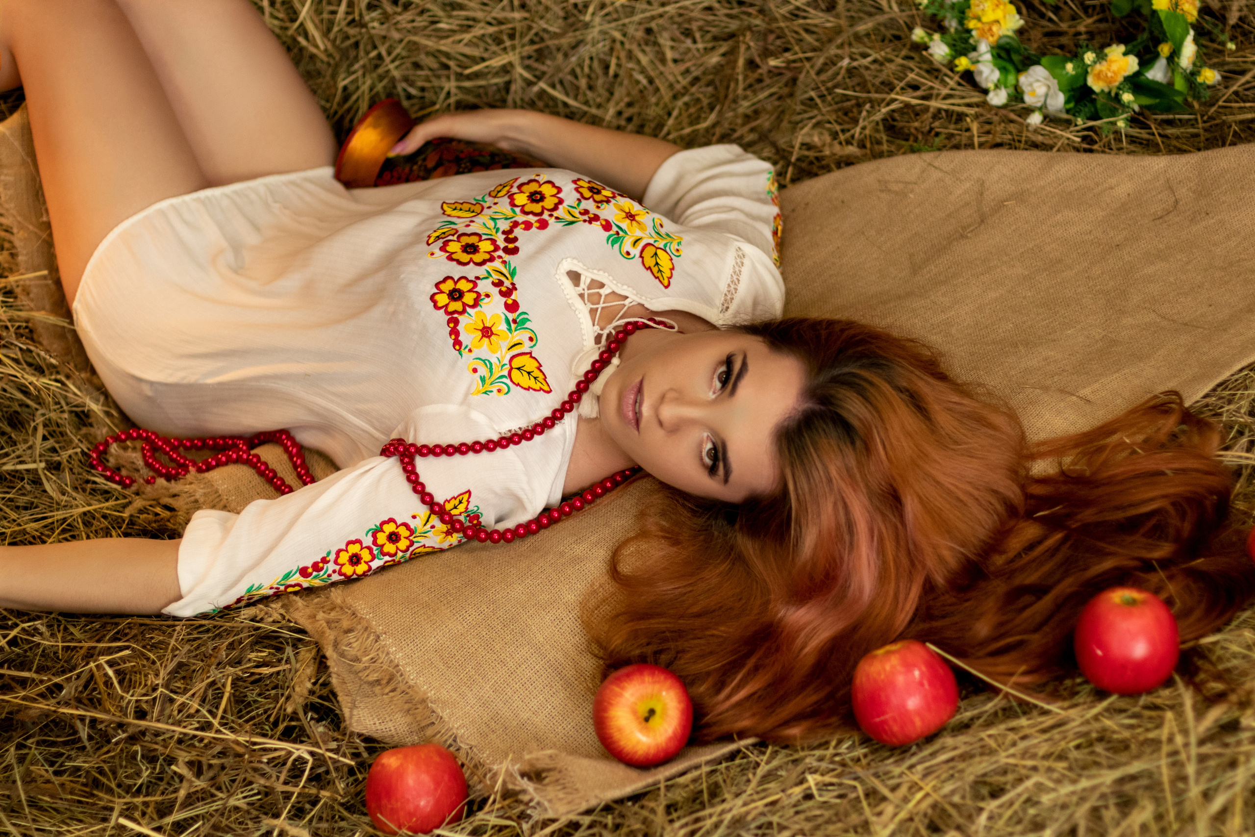 Сеновал — вещь раскрепощающая. Семейный и частный фотограф во Владивостоке