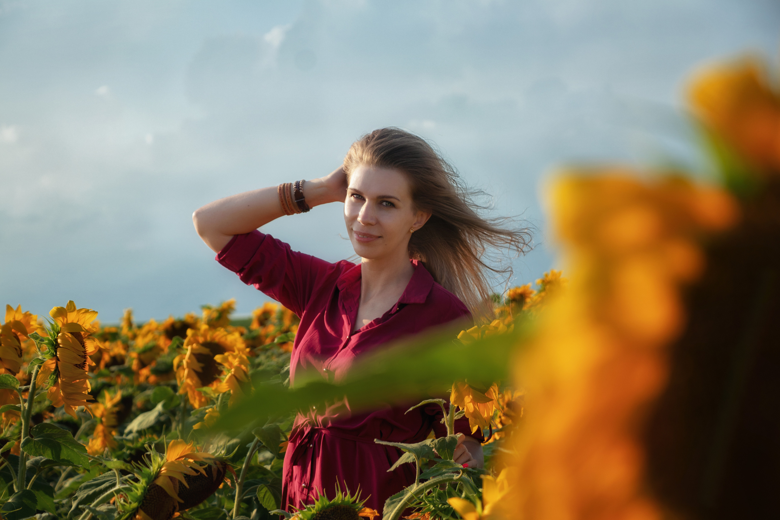 Ольгу тоже поля заманили в свои сети. Семейный и частный фотограф во Владивостоке
