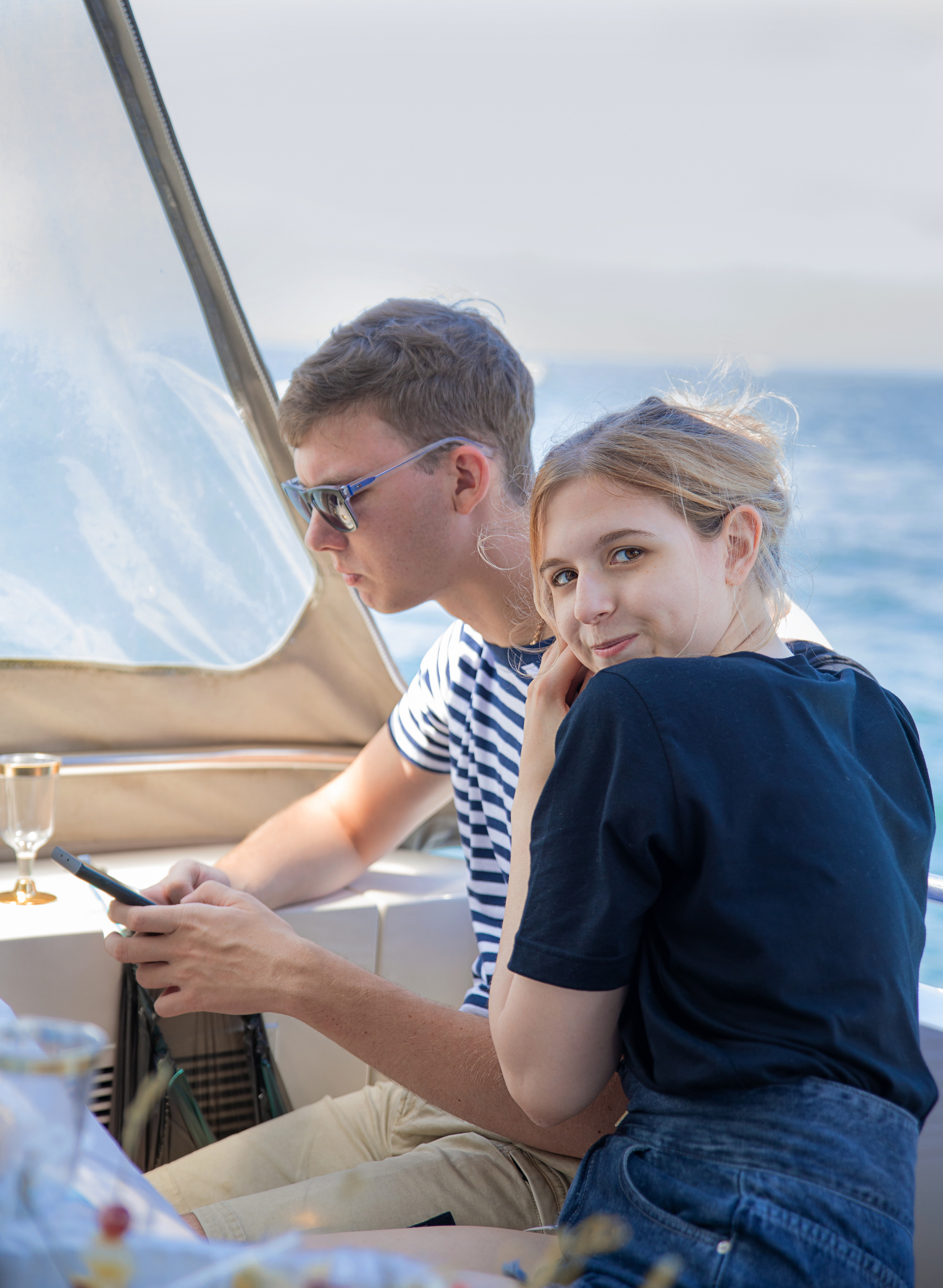 Весёлый юбилей на яхте. Семейный и частный фотограф во Владивостоке