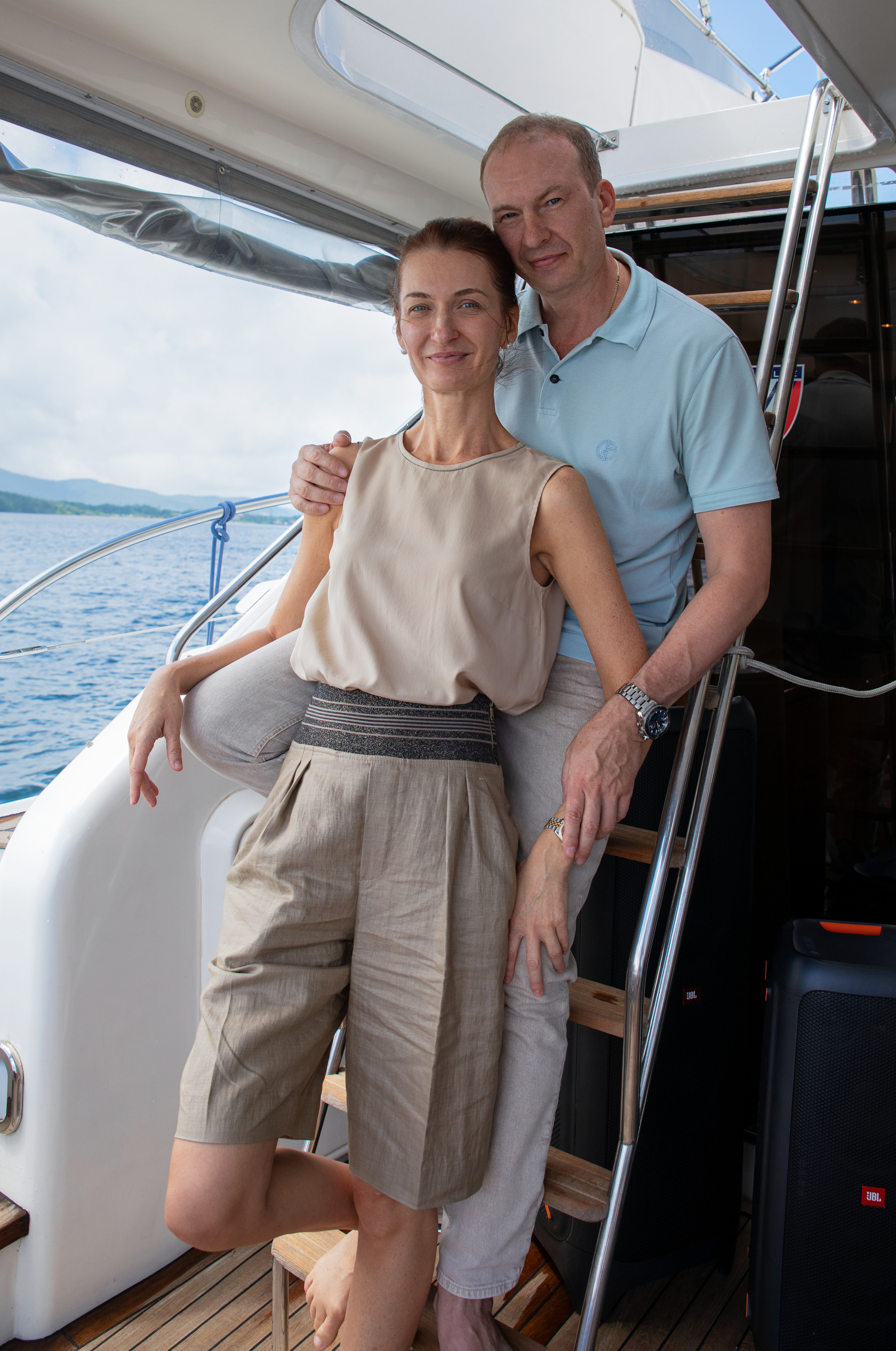 Весёлый юбилей на яхте. Семейный и частный фотограф во Владивостоке